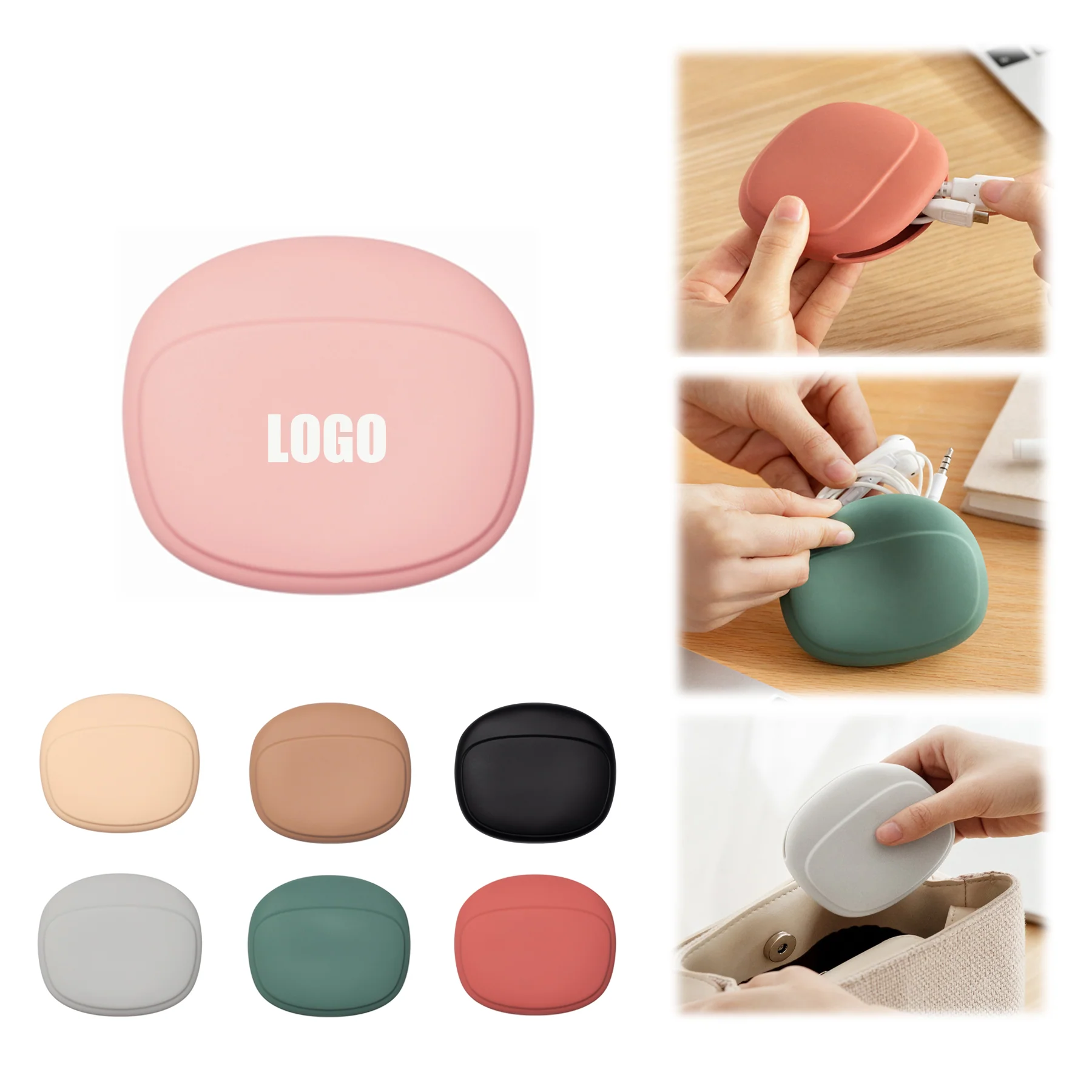 Silicone Headphone Organizer