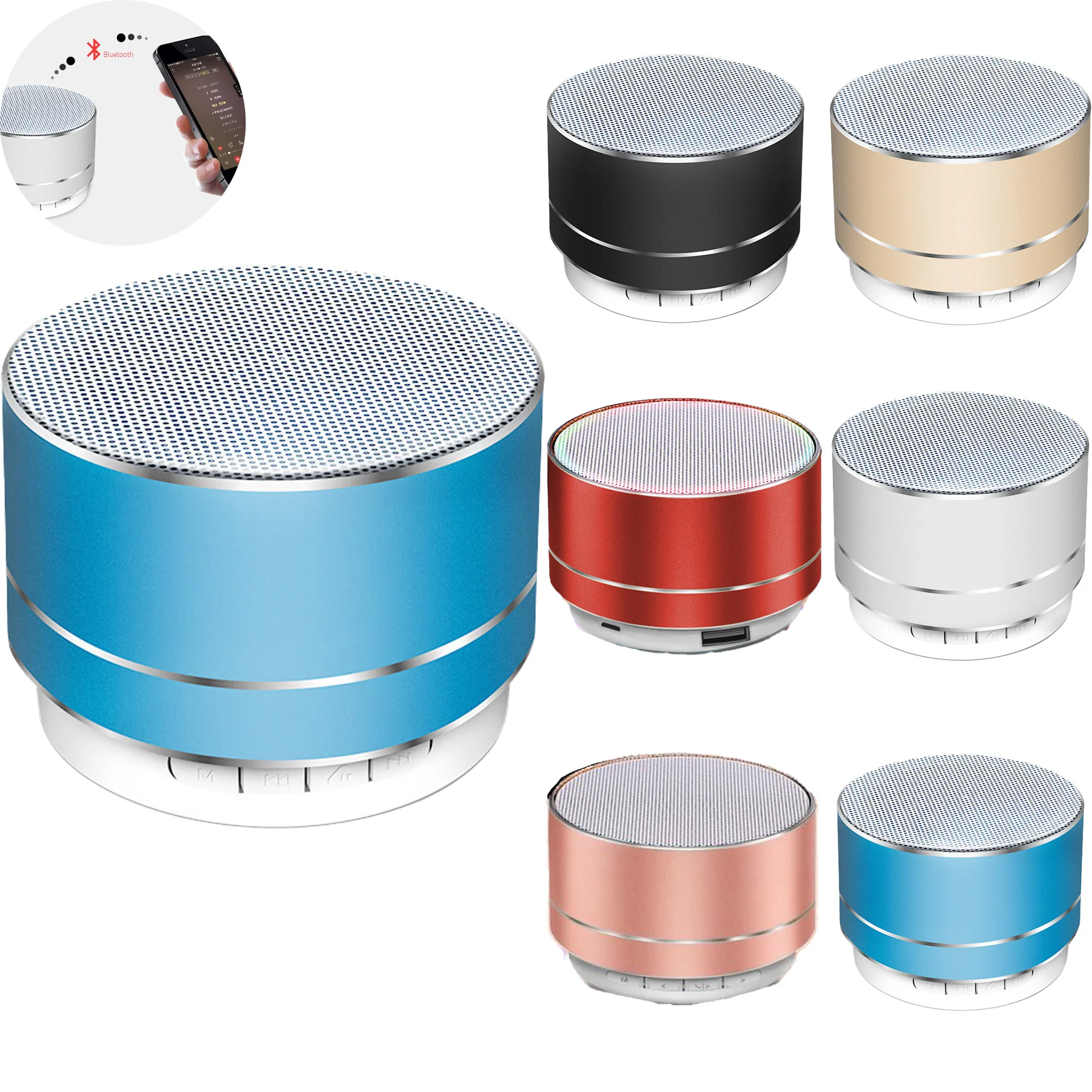 Mini Wireless Bluetooth Speaker