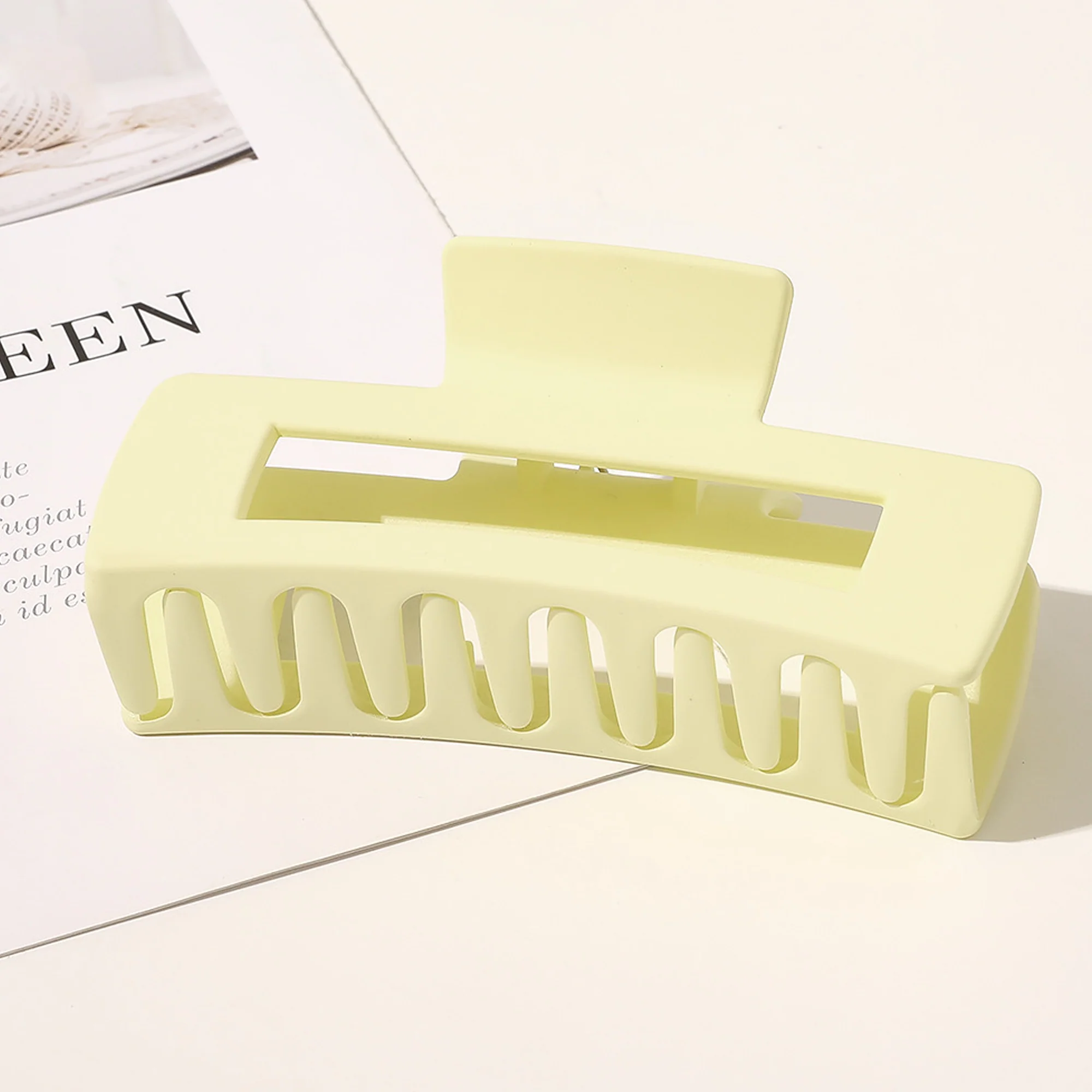 Rectangle Claw Clip