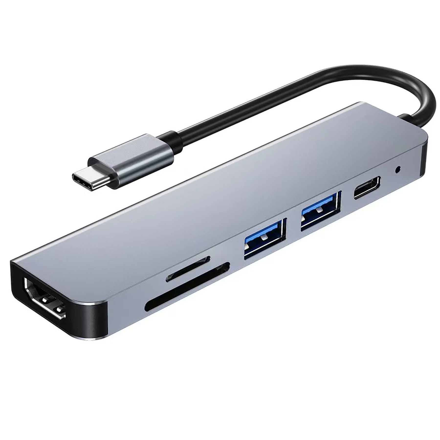 6-In-1 Hub Docking Station