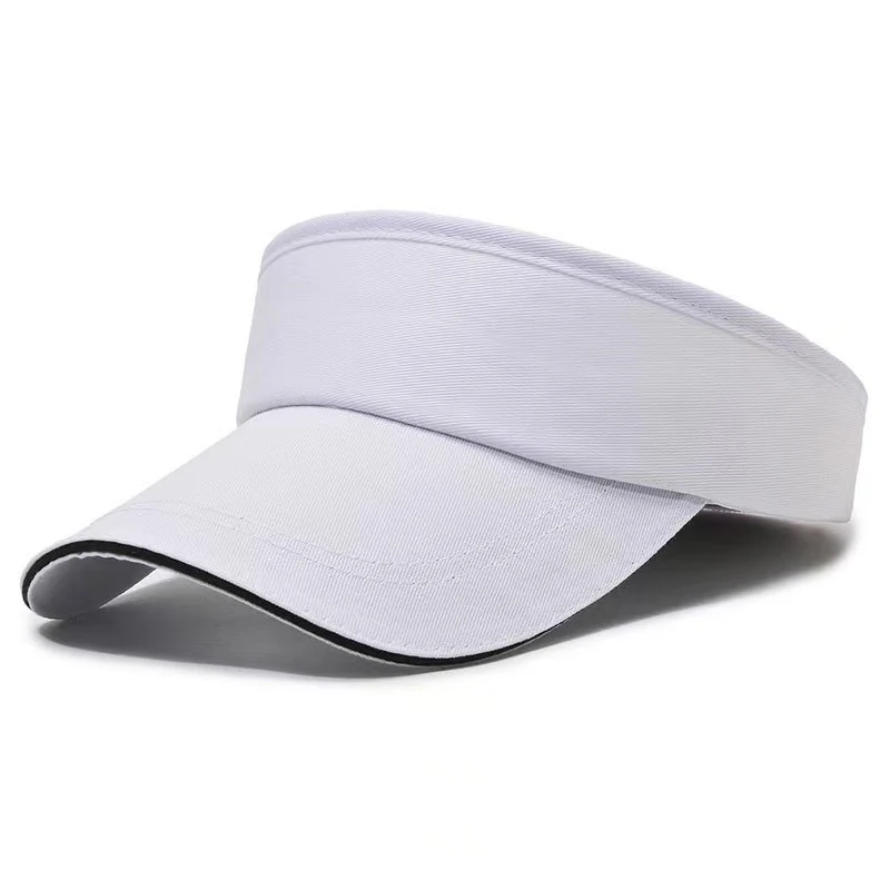 Poly-Cotton Sun Visor Hat For Outdoor