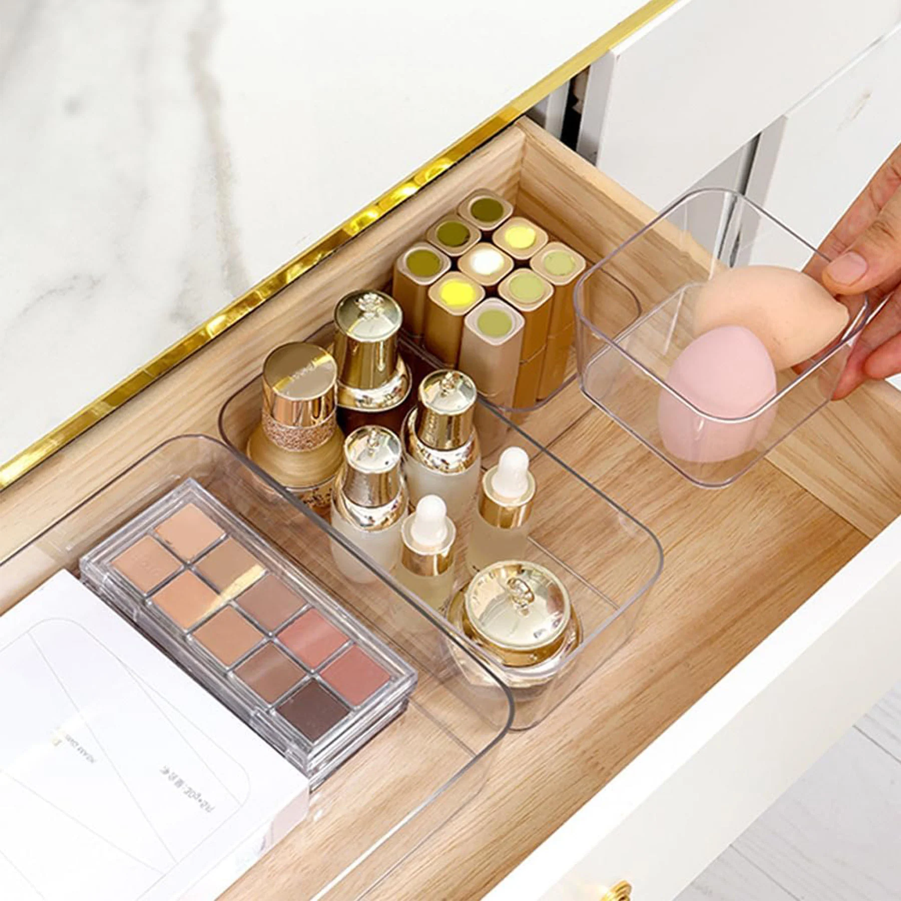 Clear Drawer Storage Box