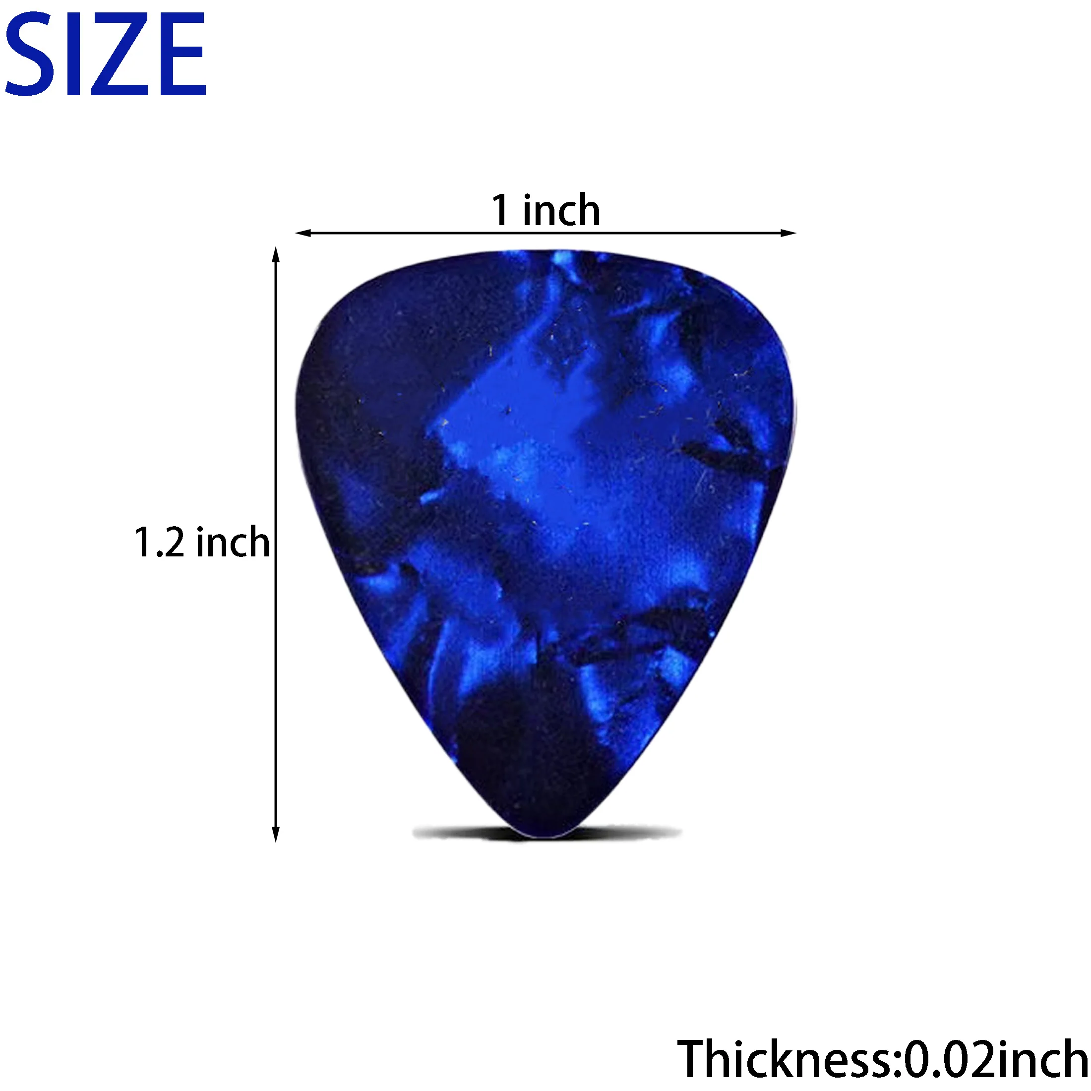 0.5Mm Celluloid Guitar Picks