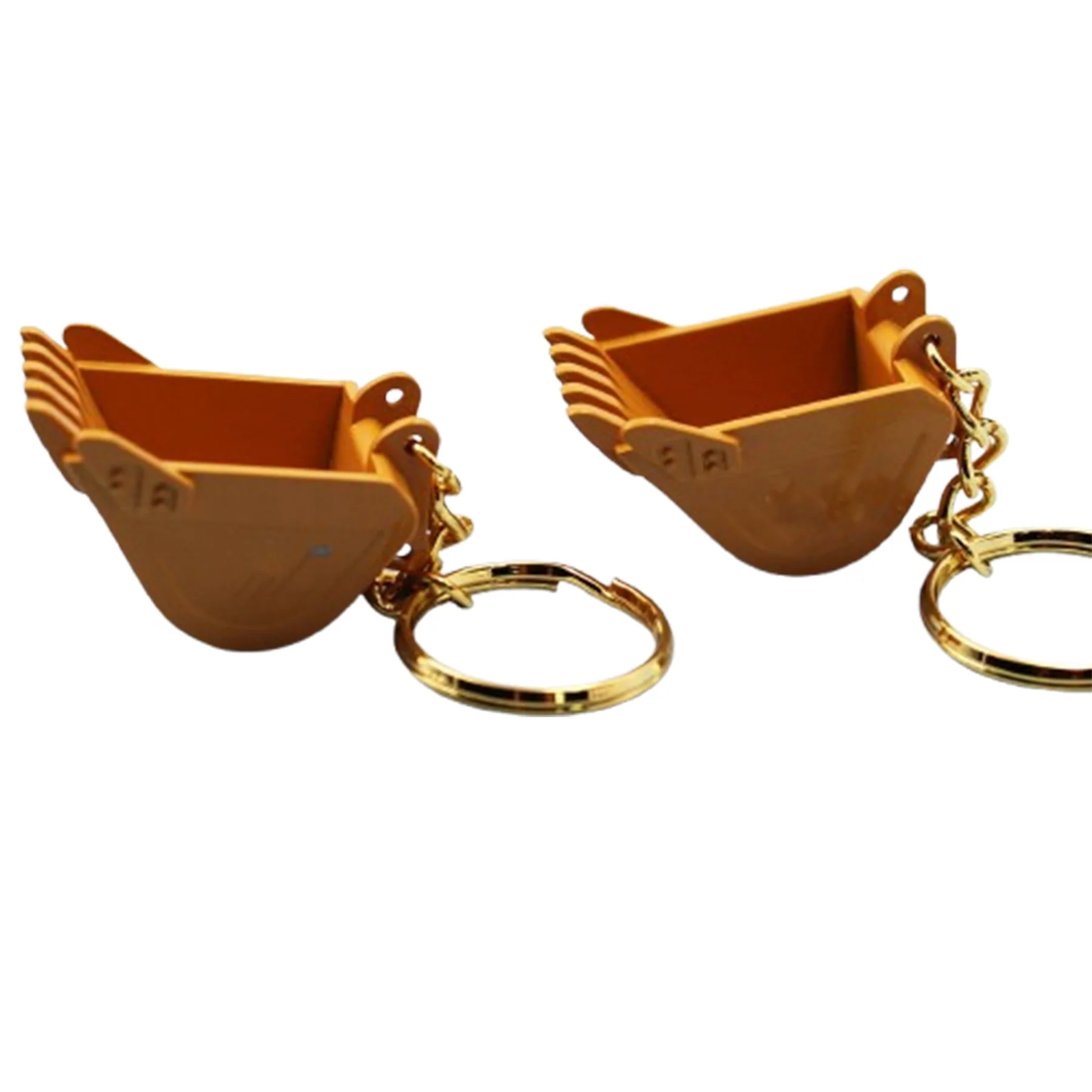 Alloy Excavator Bucket Keychain/ Bulldozer Bucket Pendant