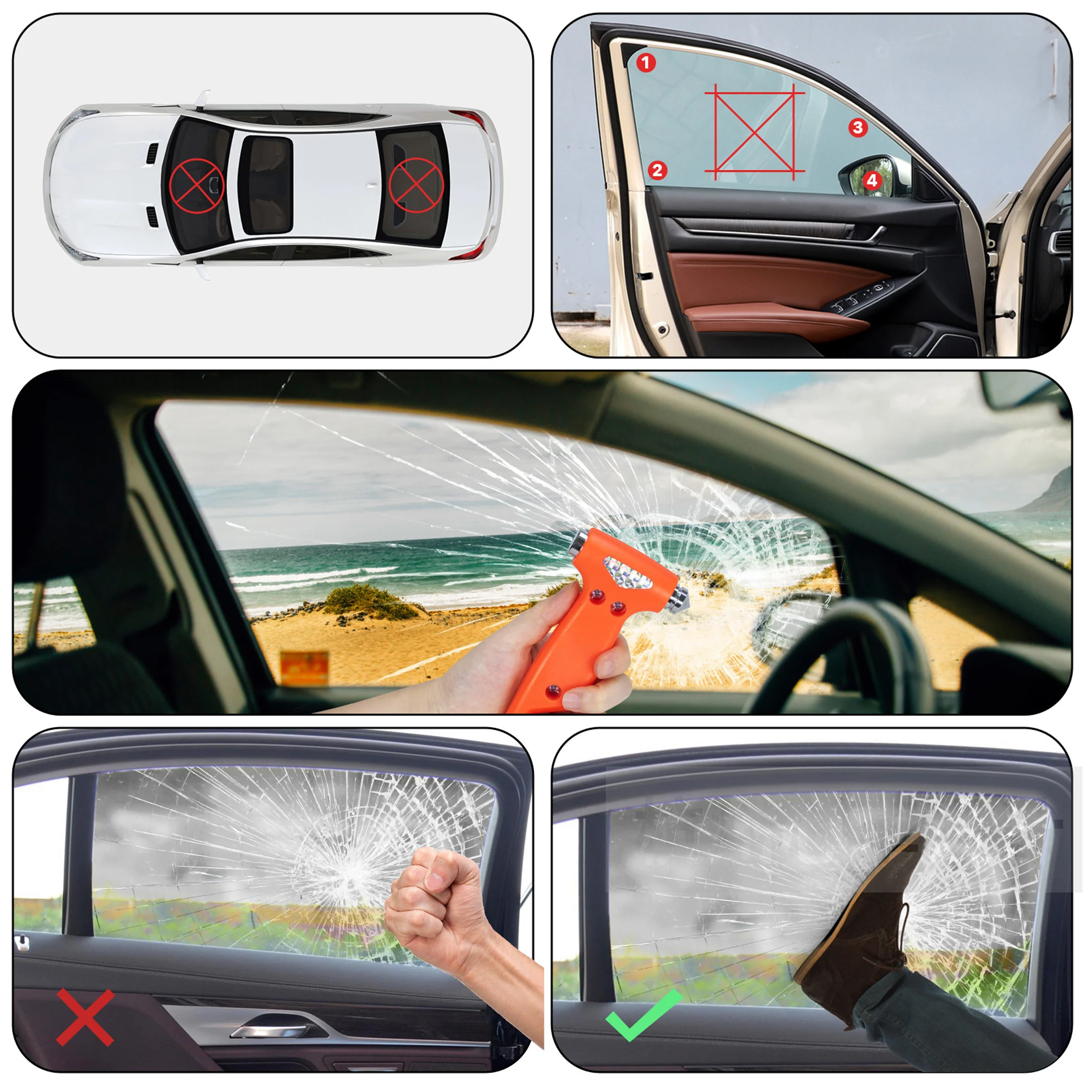 Car Safety Hammer