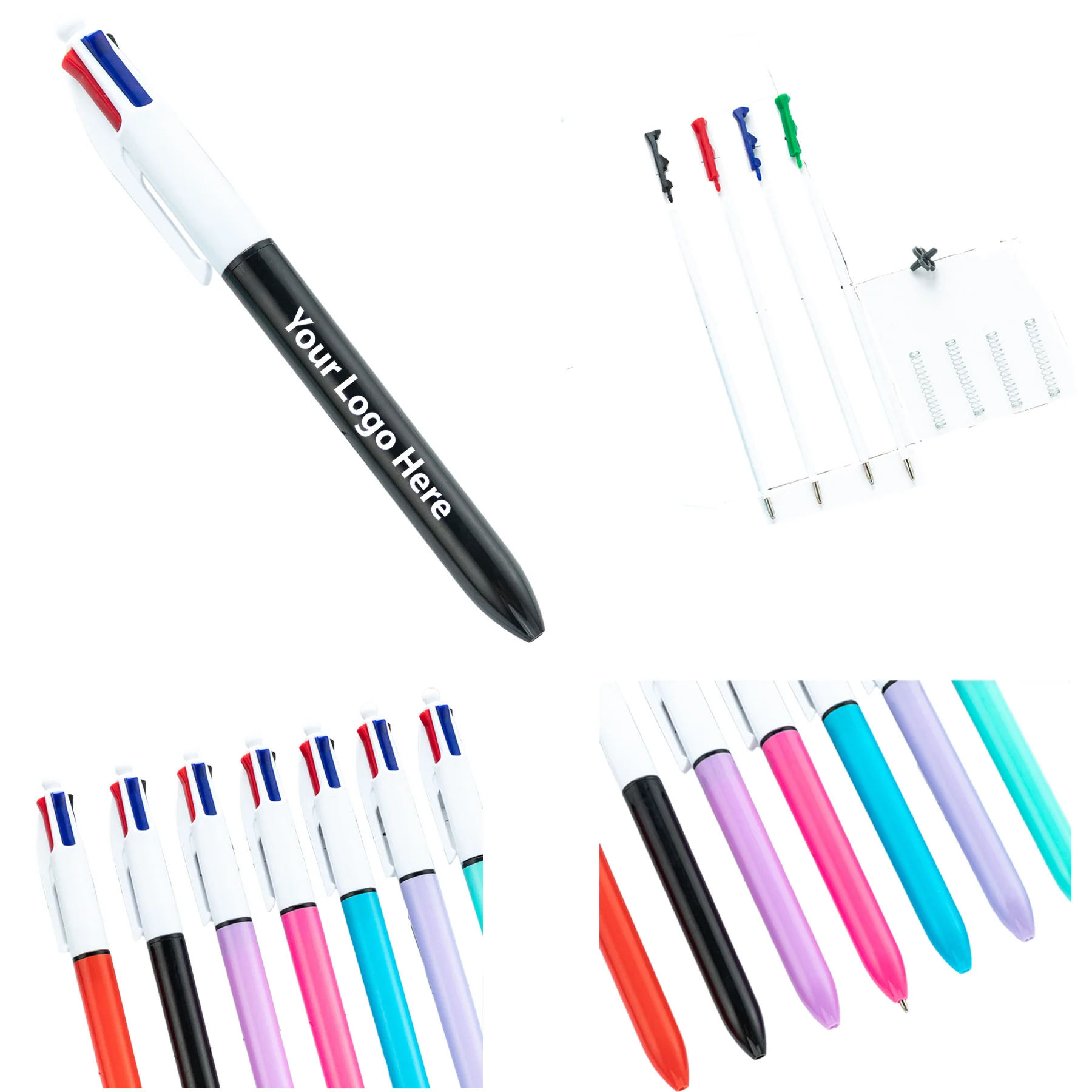 Four-Color Adjustable Ballpoint Pen