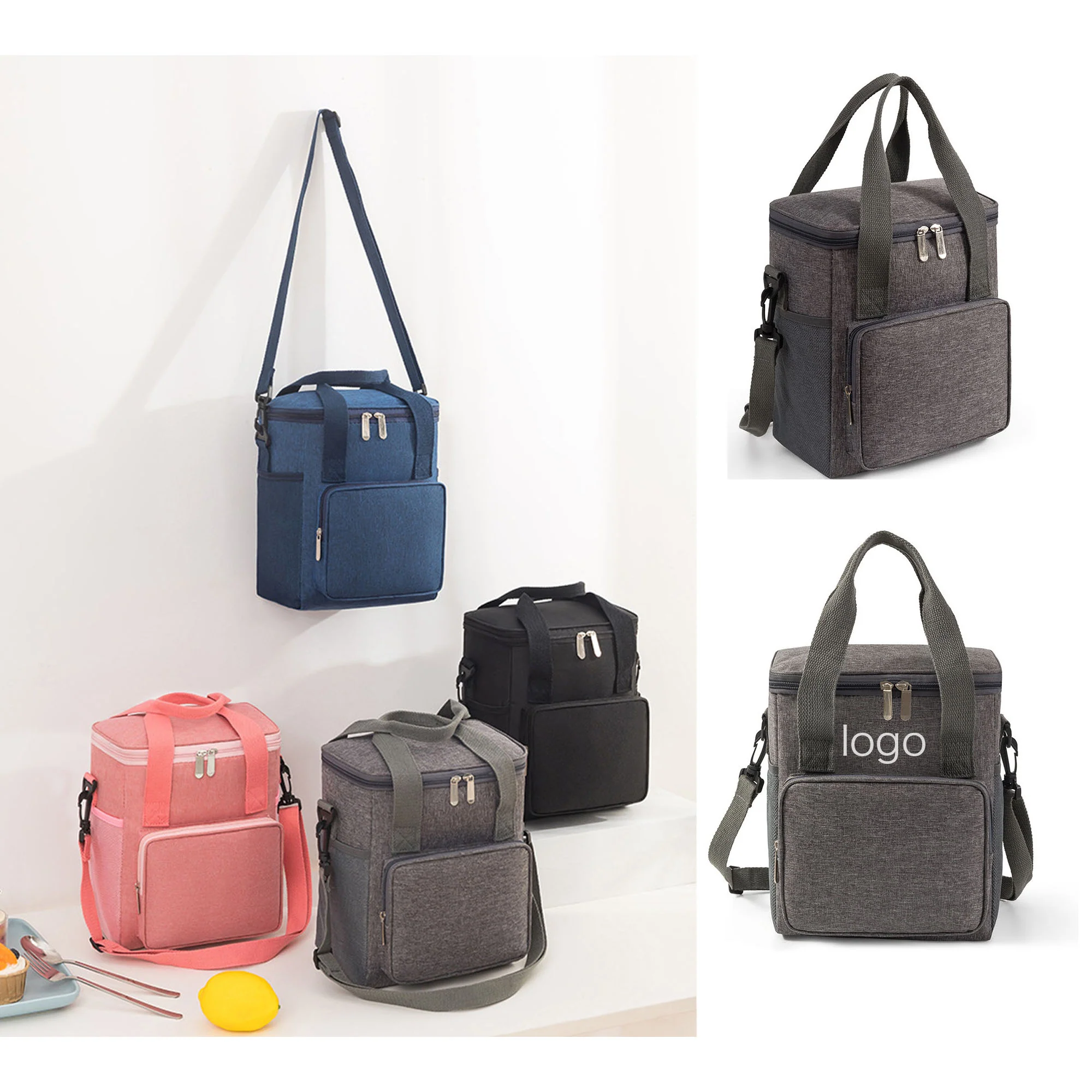 Insulated Lunch Tote Bag