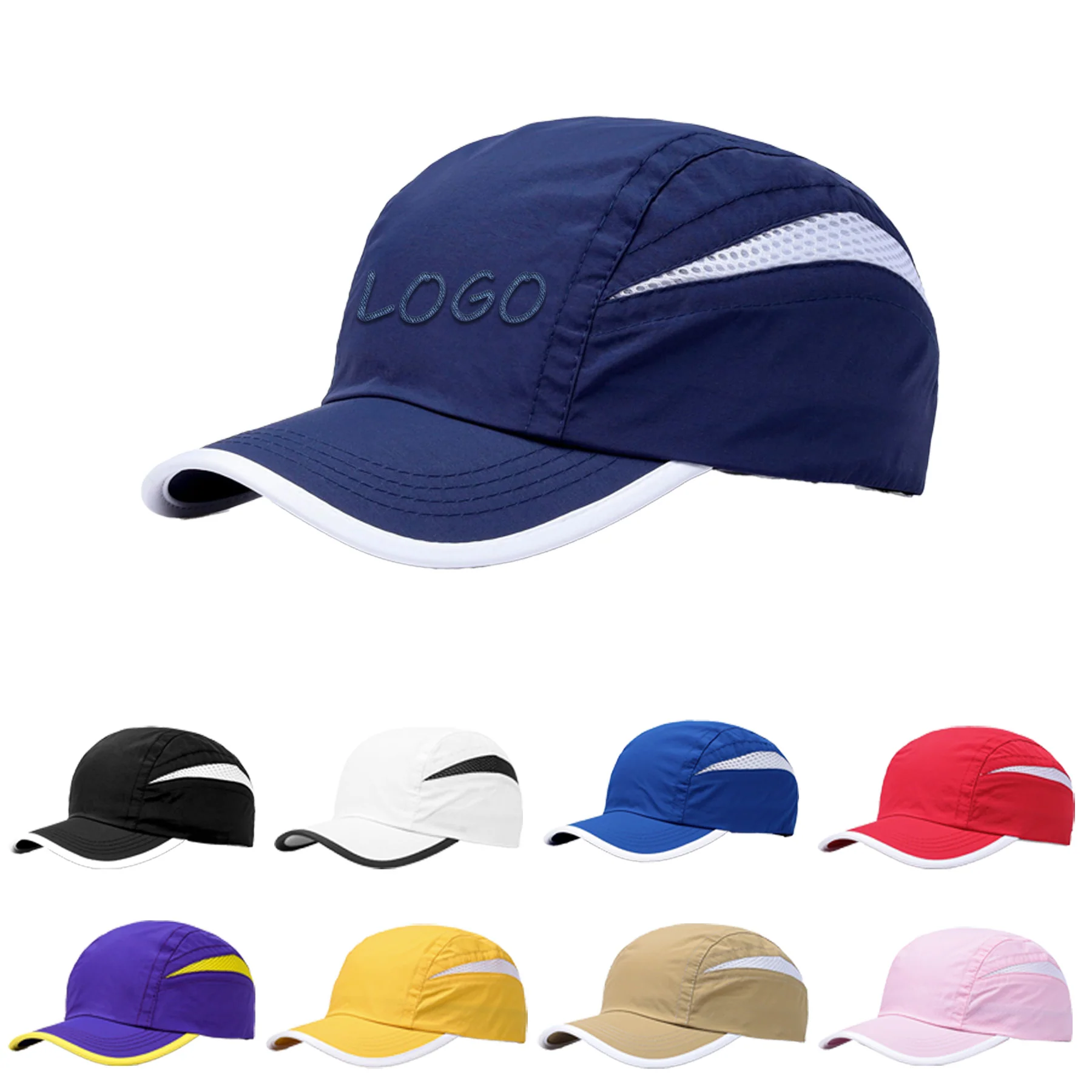 Cool Breathable Mesh Quick Dry Running Cap