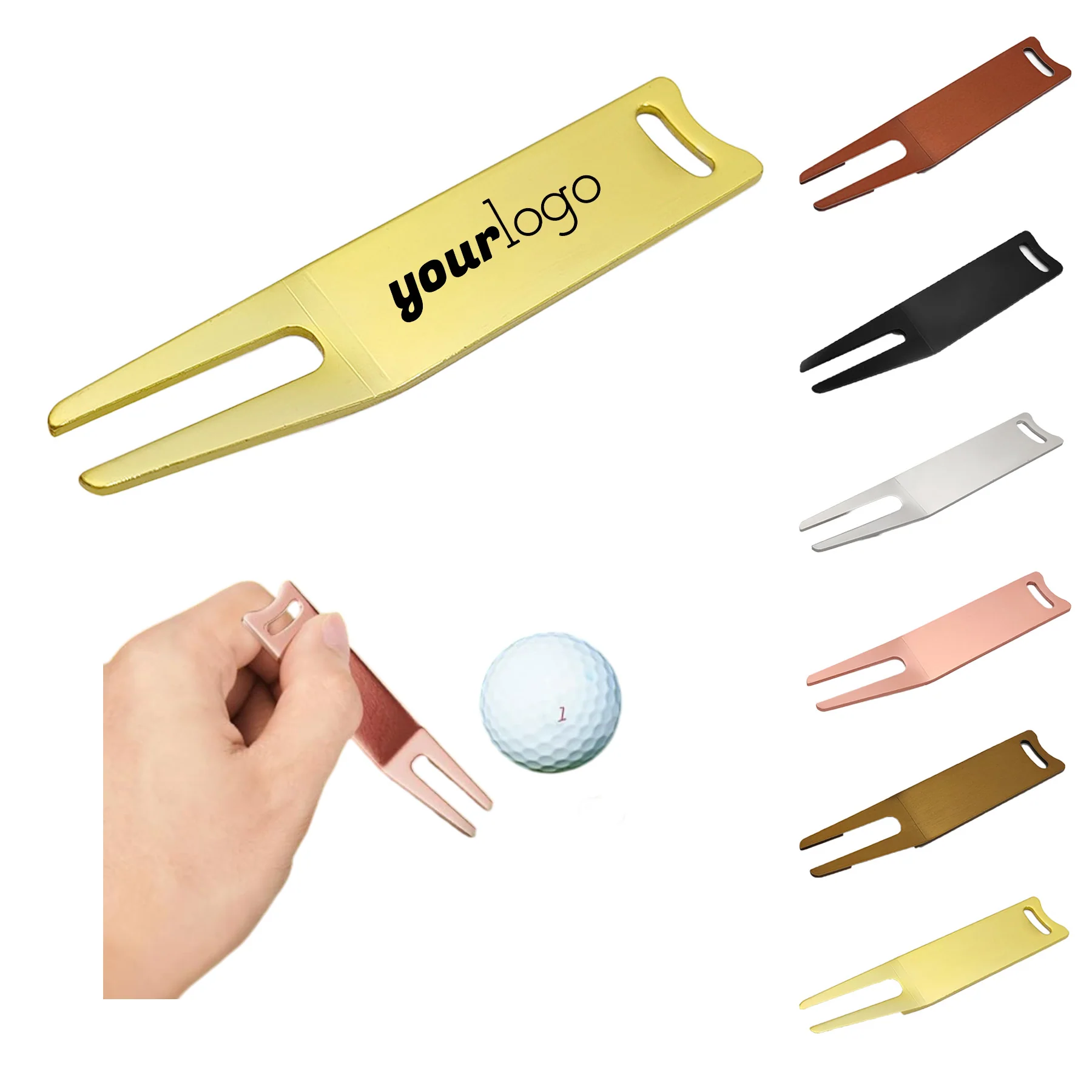 Metal Golf Fork
