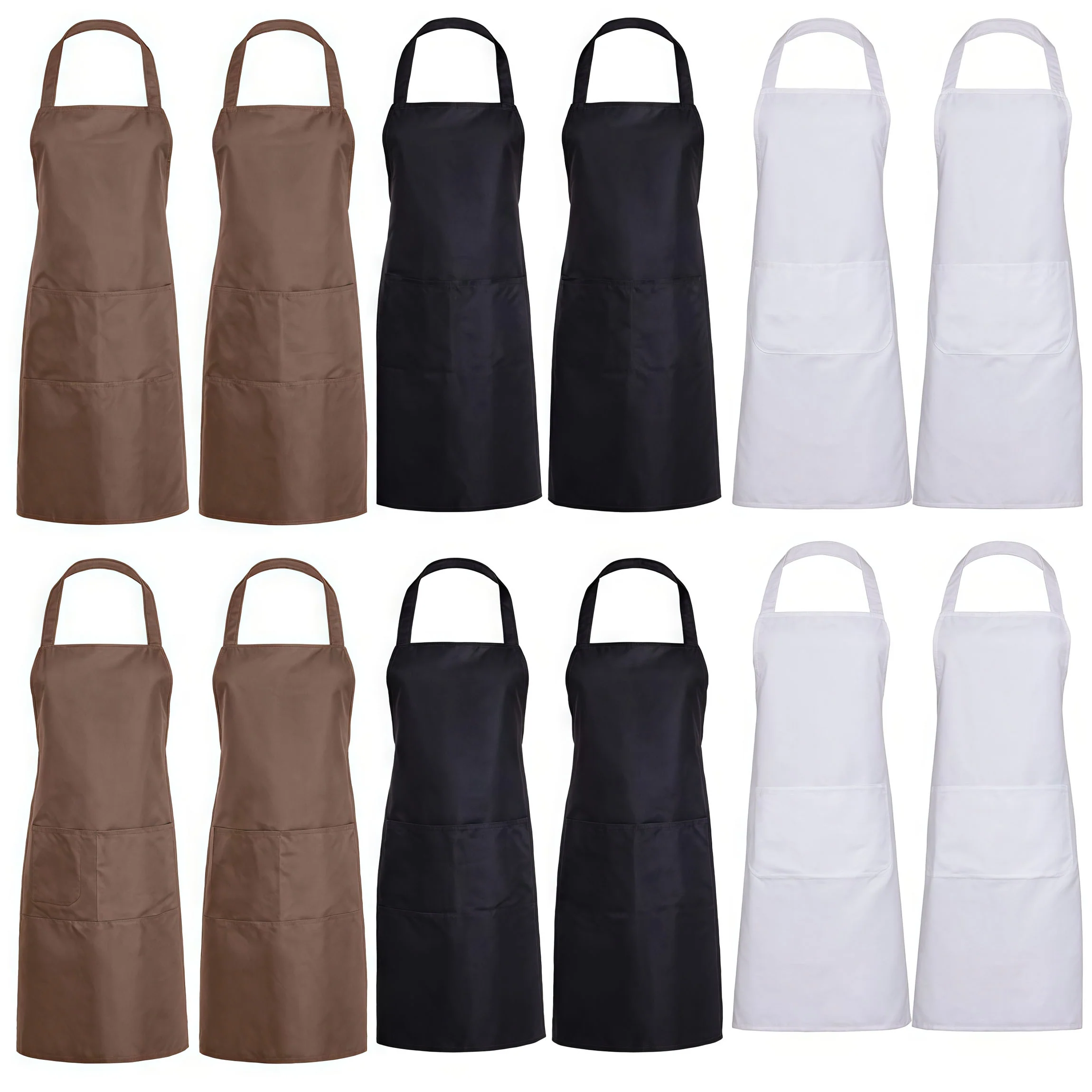 Adjustable Apron With 2 Pockets