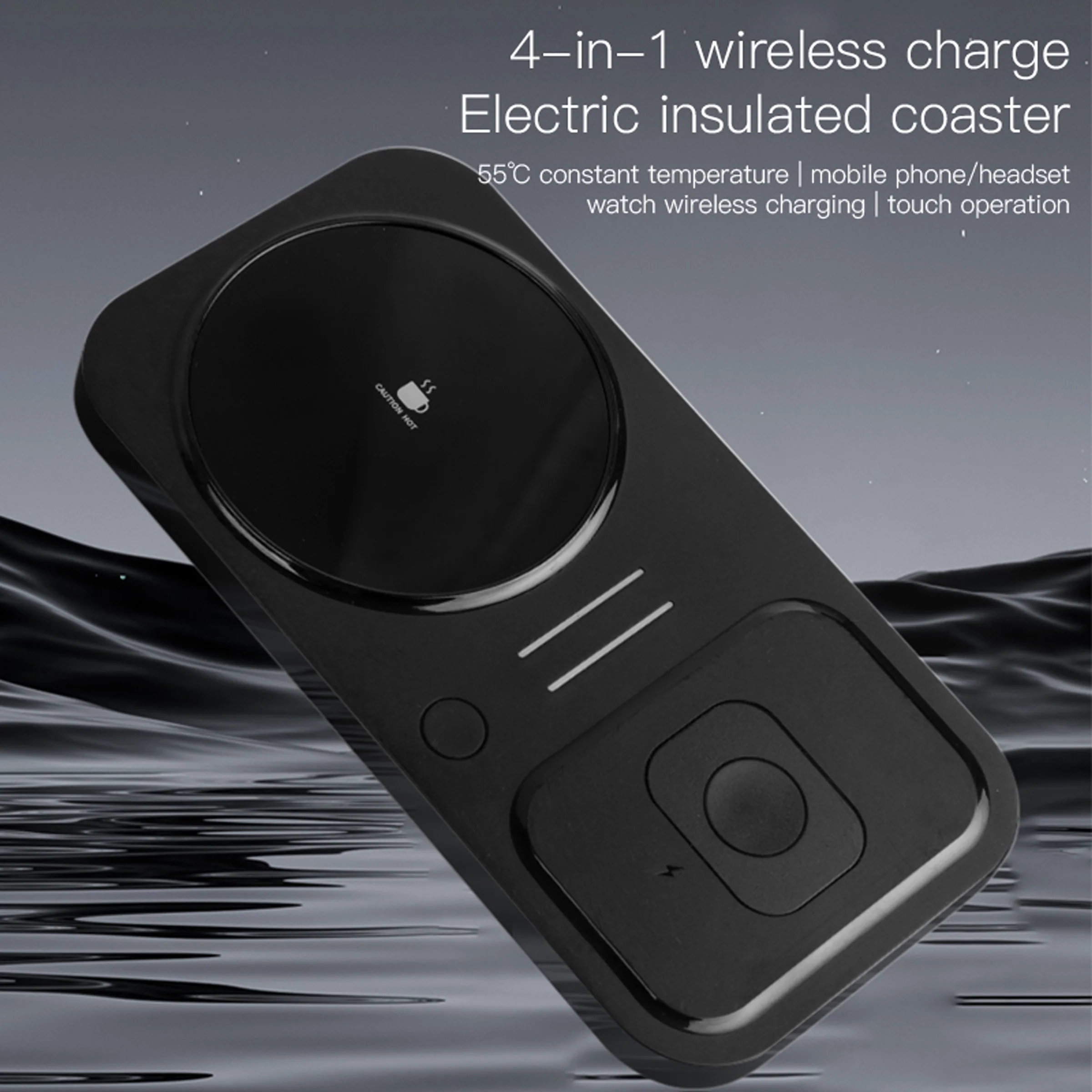 4 In 1 Wireless Charging Coaster