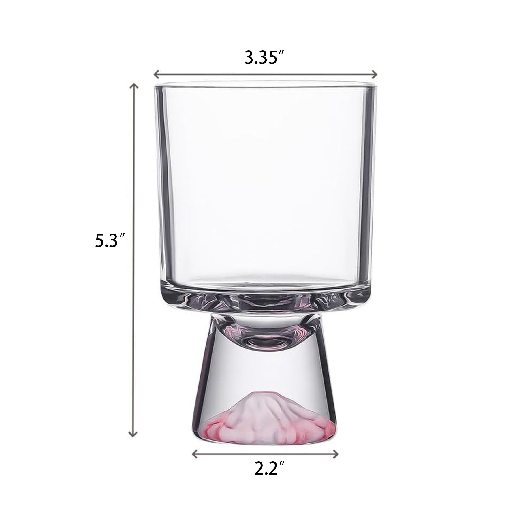 12oz Stemmed Glass Cup