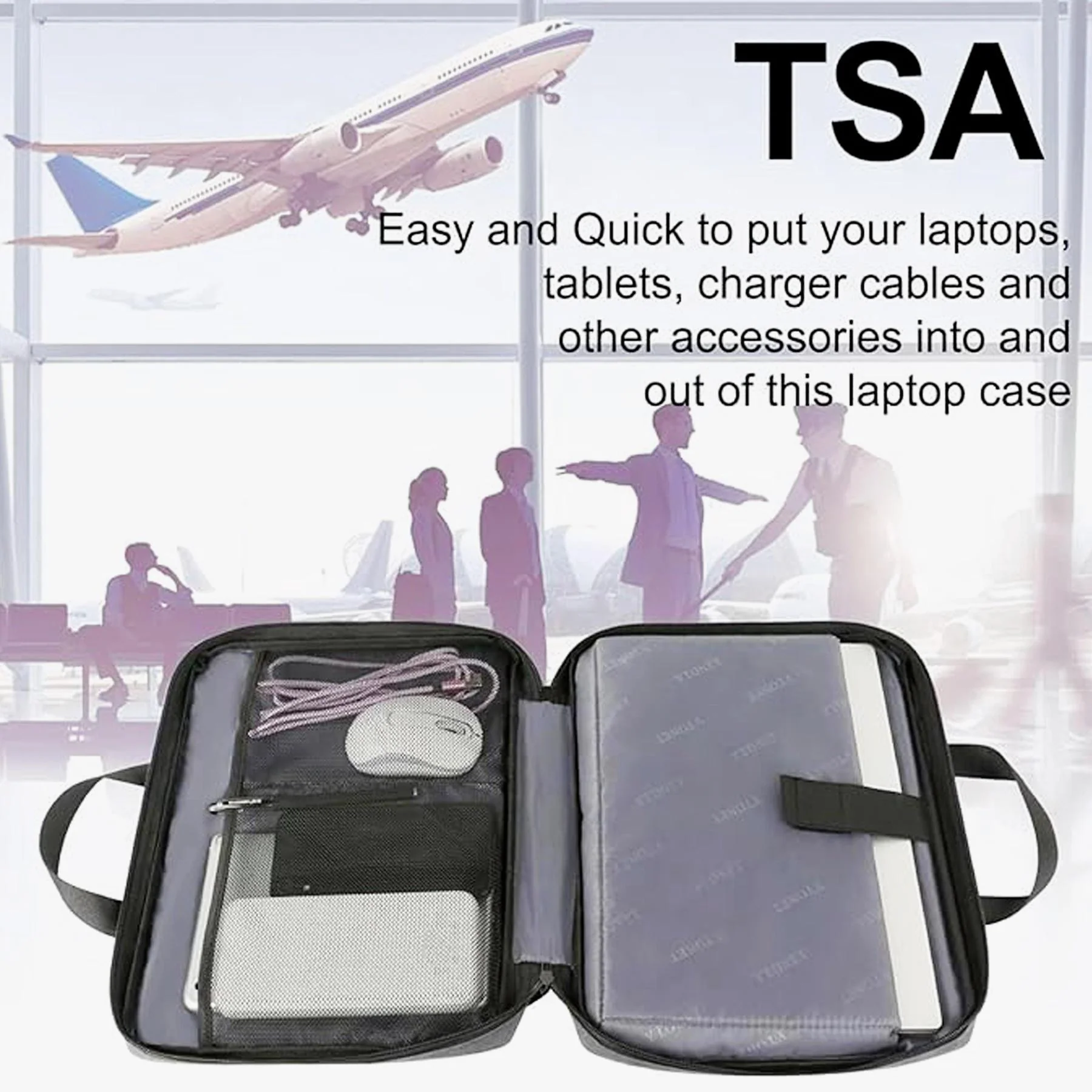 15.6" Portable Waterproof Laptop Sleeve