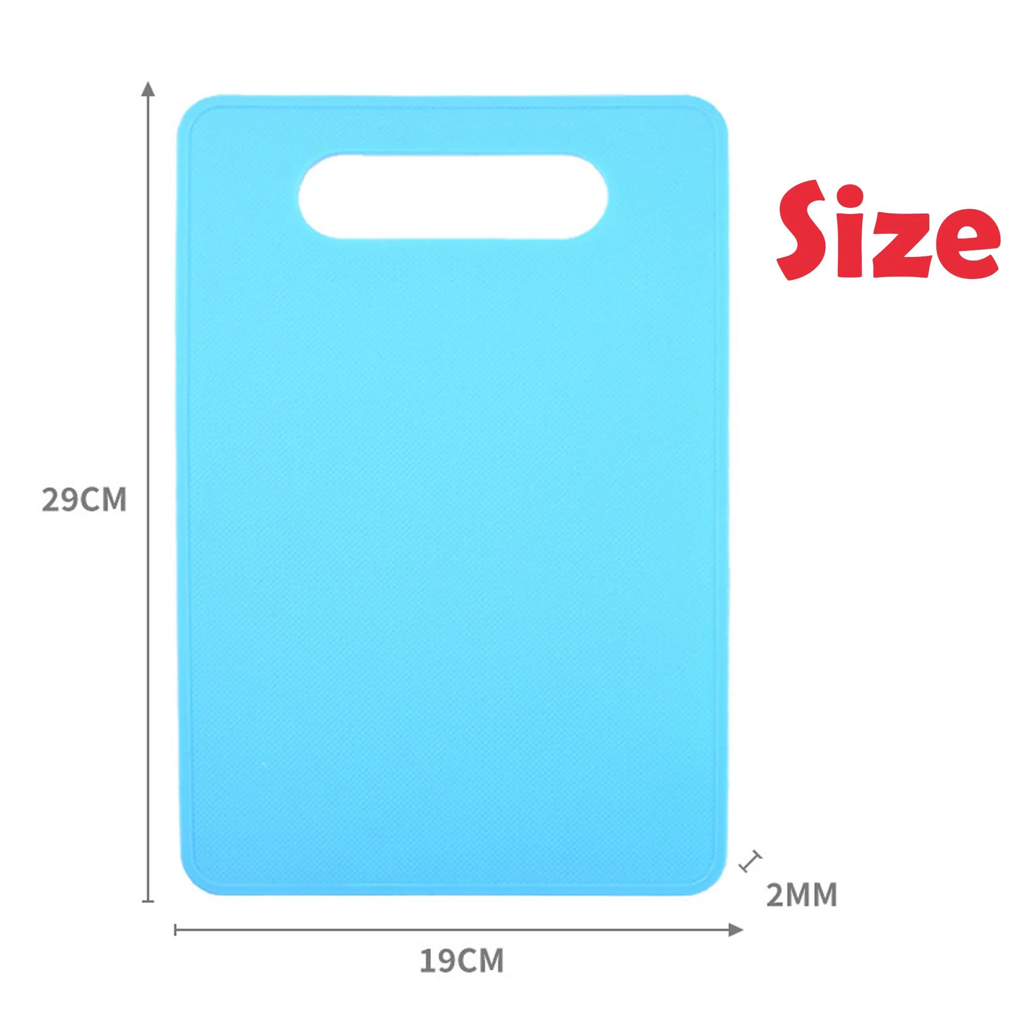 Plastic Non Slip Food Grade Cutting Board