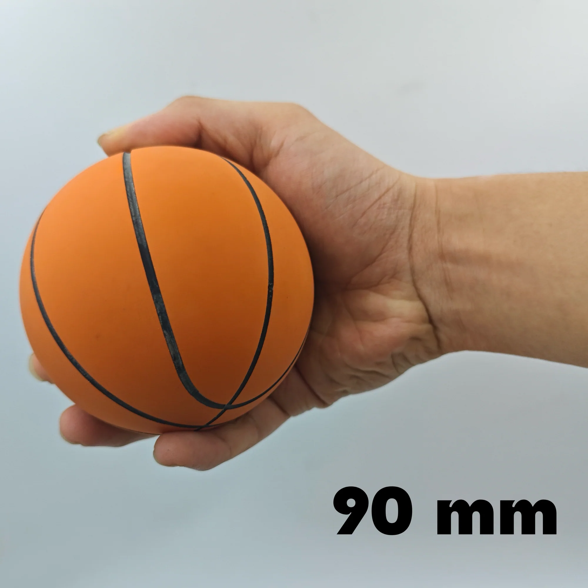 3.5'' Rubber Bouncy Basketball Kids Toy Ball
