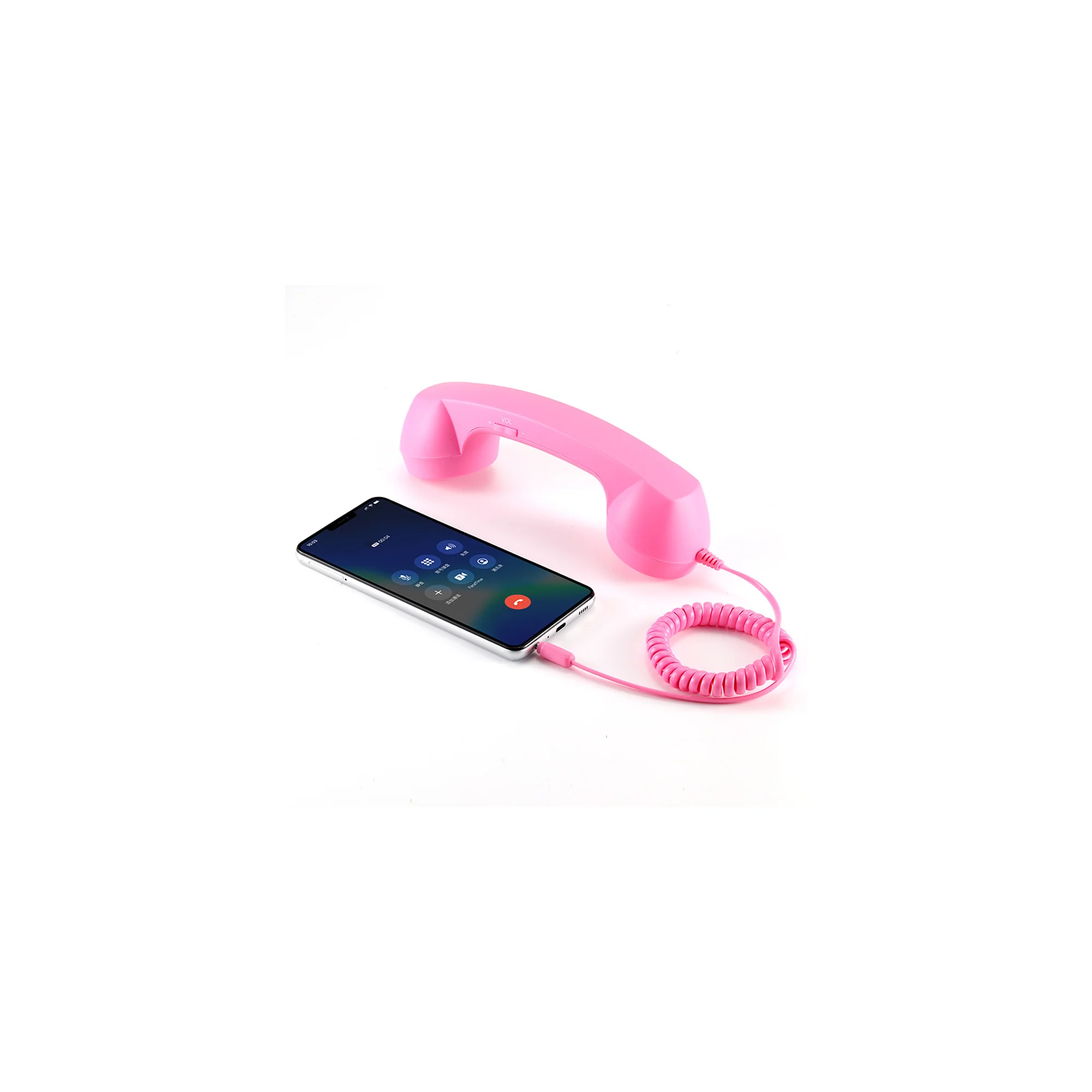 Retro Mobile Phone Handset Headphones