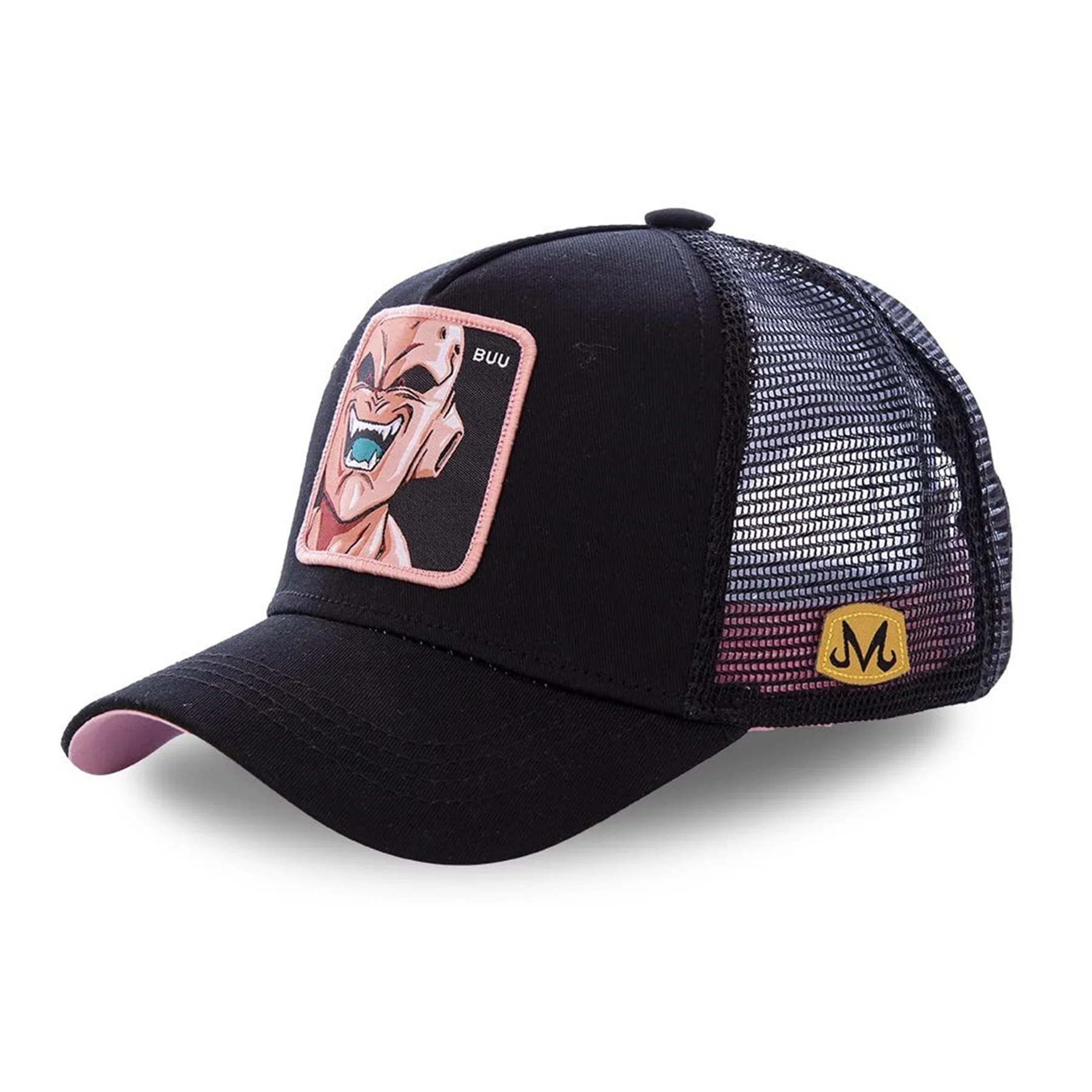 Cartoon Dragon Ball Baseball Casual Dome Mesh Cap