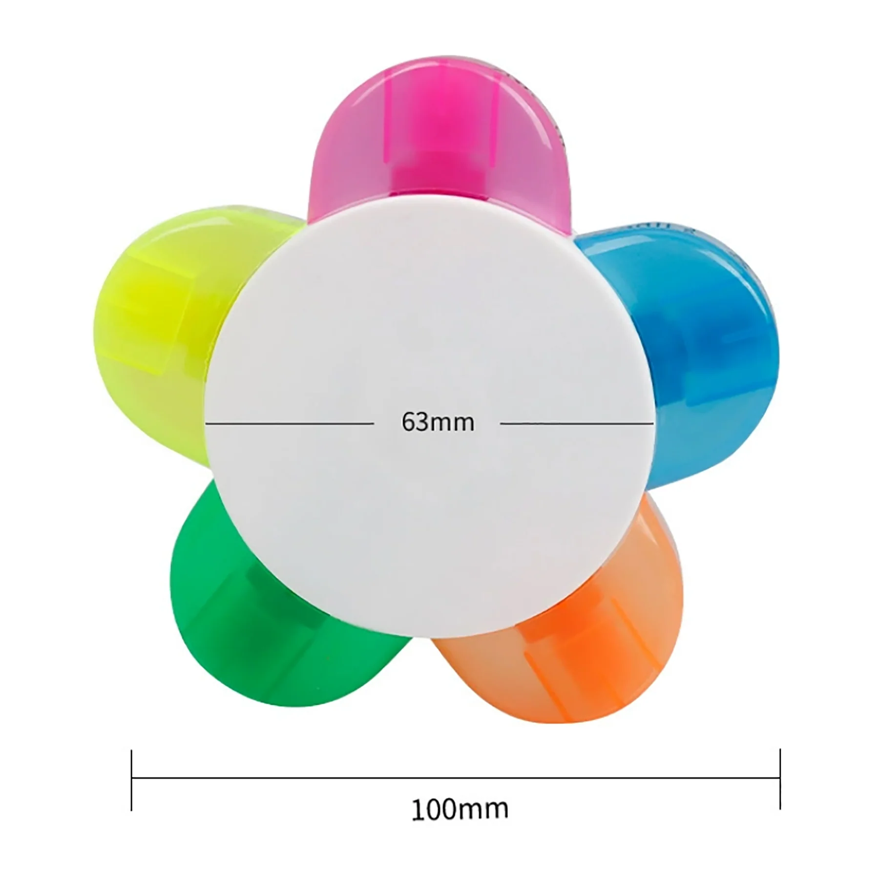 Five-Color Highlighter Pen