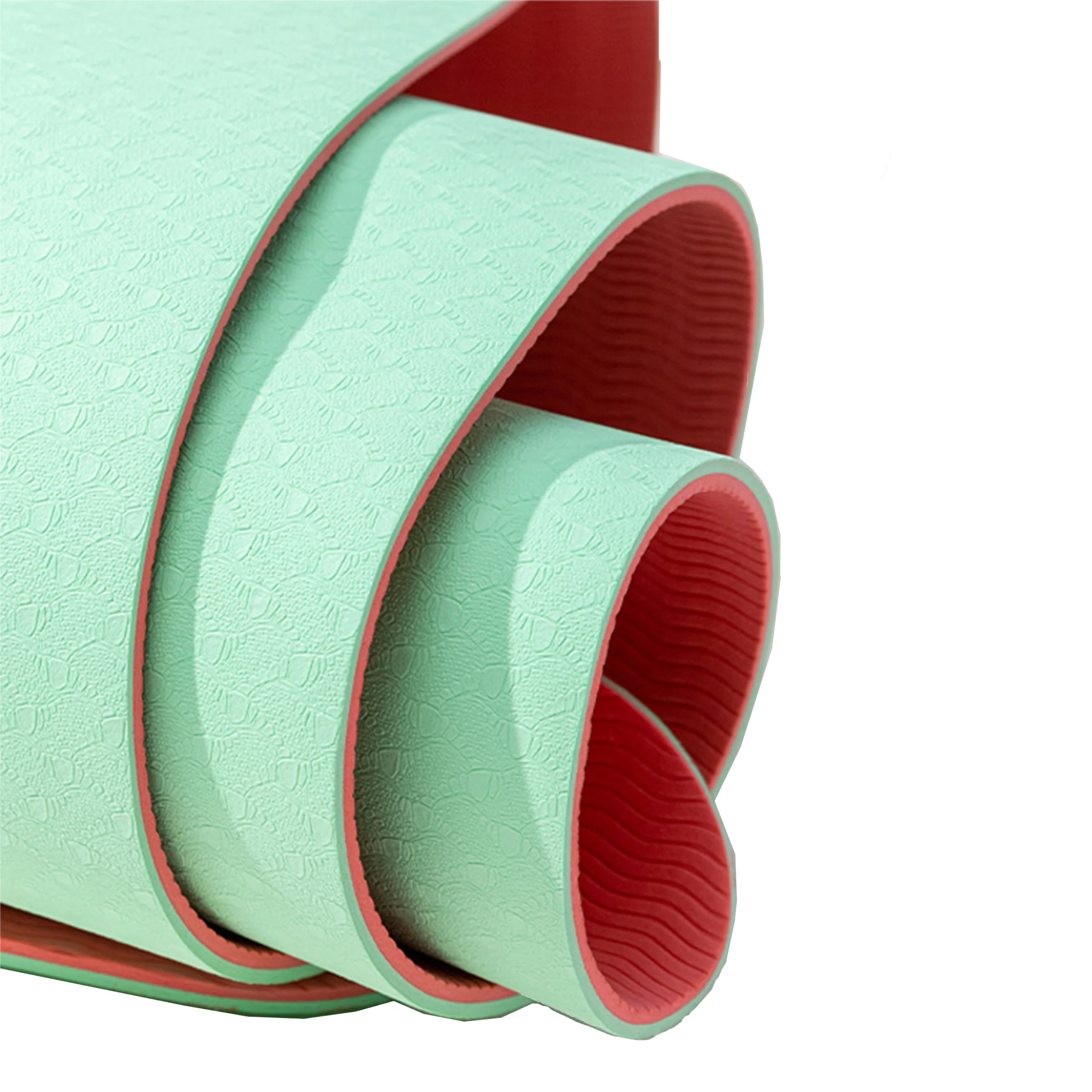 Two Side Color Tpe Yoga Mat