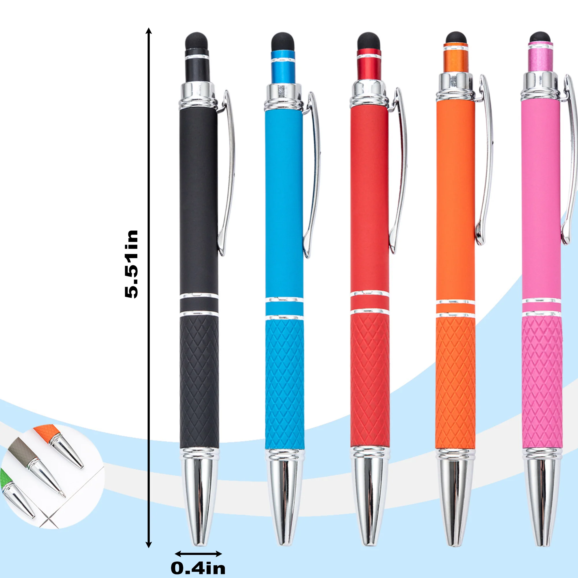 Press-Type Touch Ballpoint Pen
