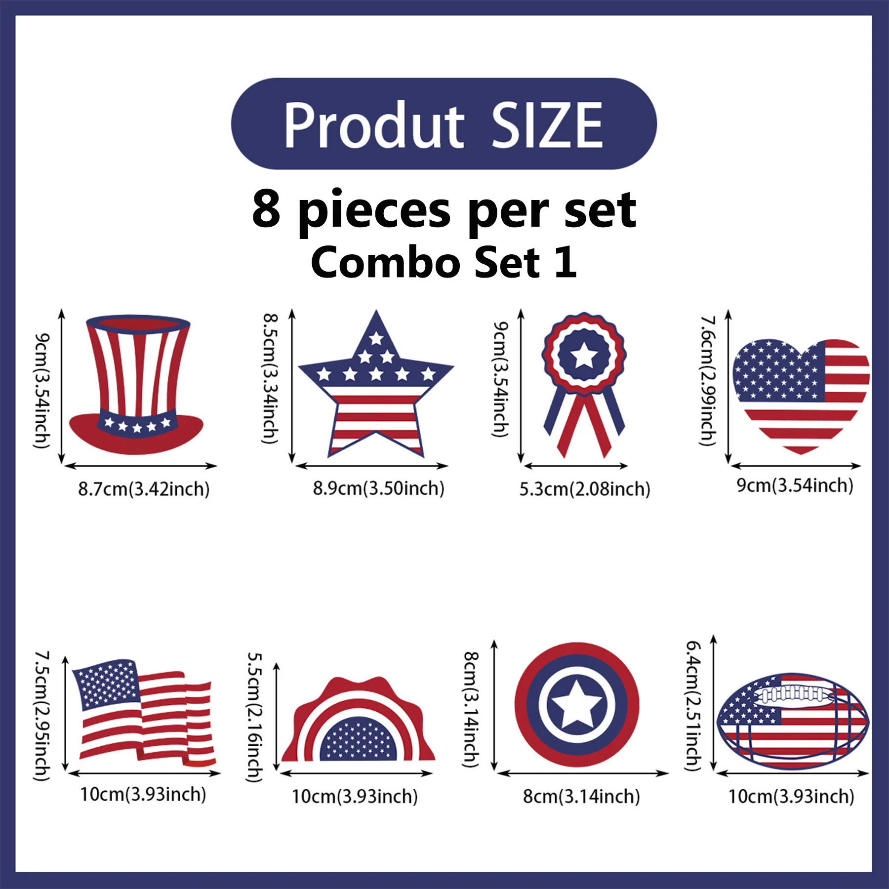 Jewelry Pendant For America'S Independence Day Anniversary