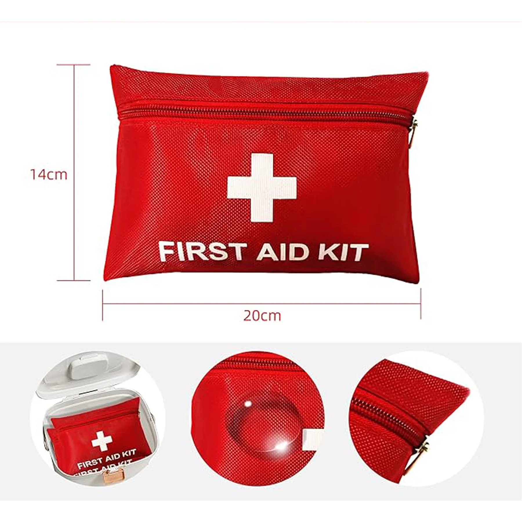 Portable Survival First Aid Emergency Kit