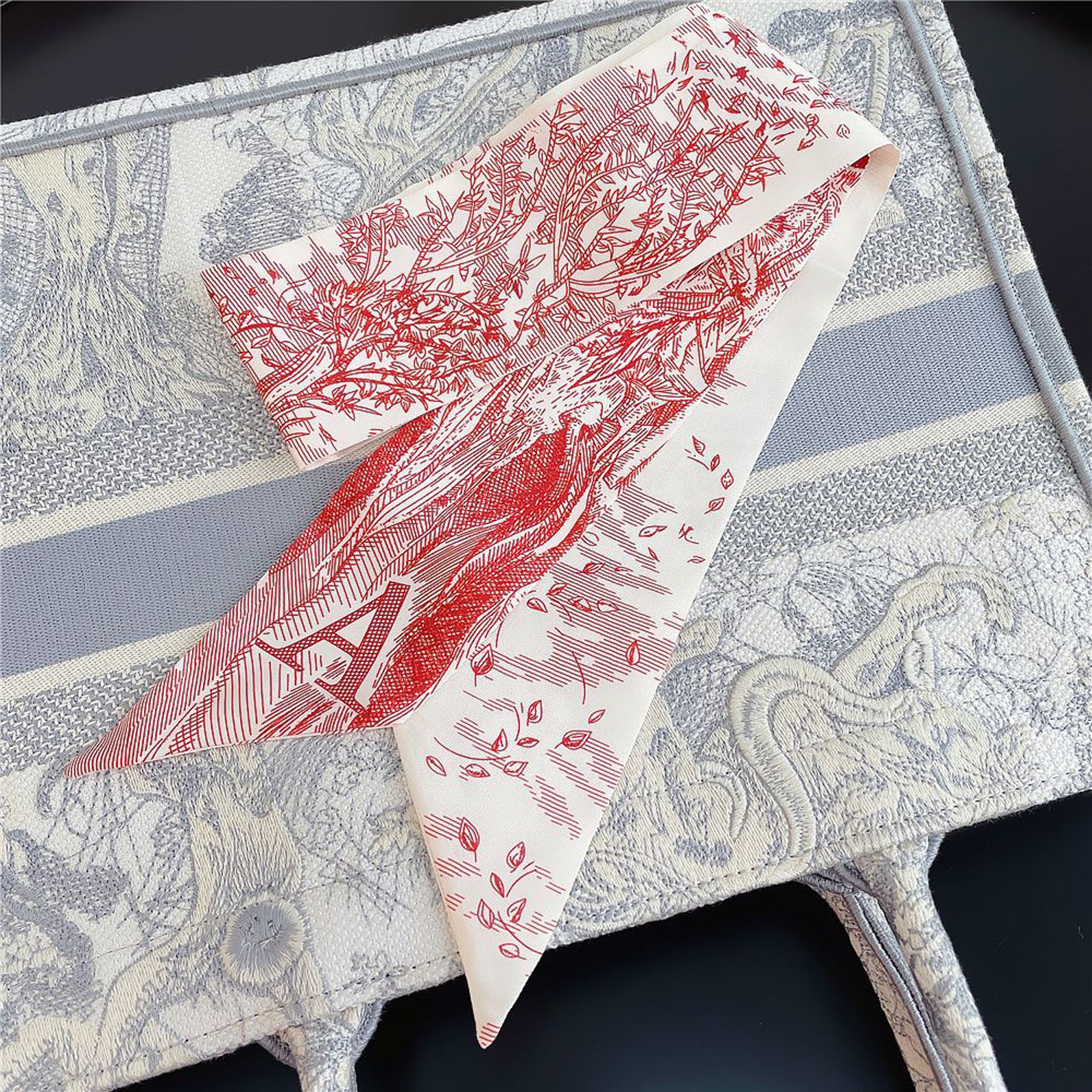 Silk Handbag Handle Ribbon