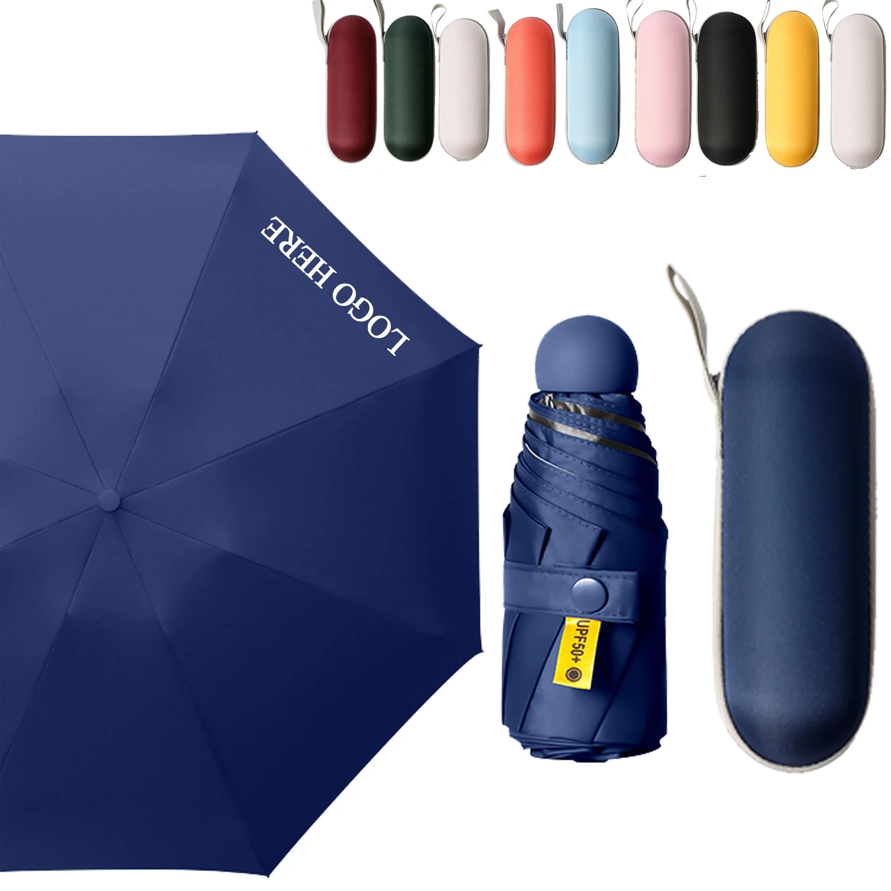 Mini Umbrella With Case
