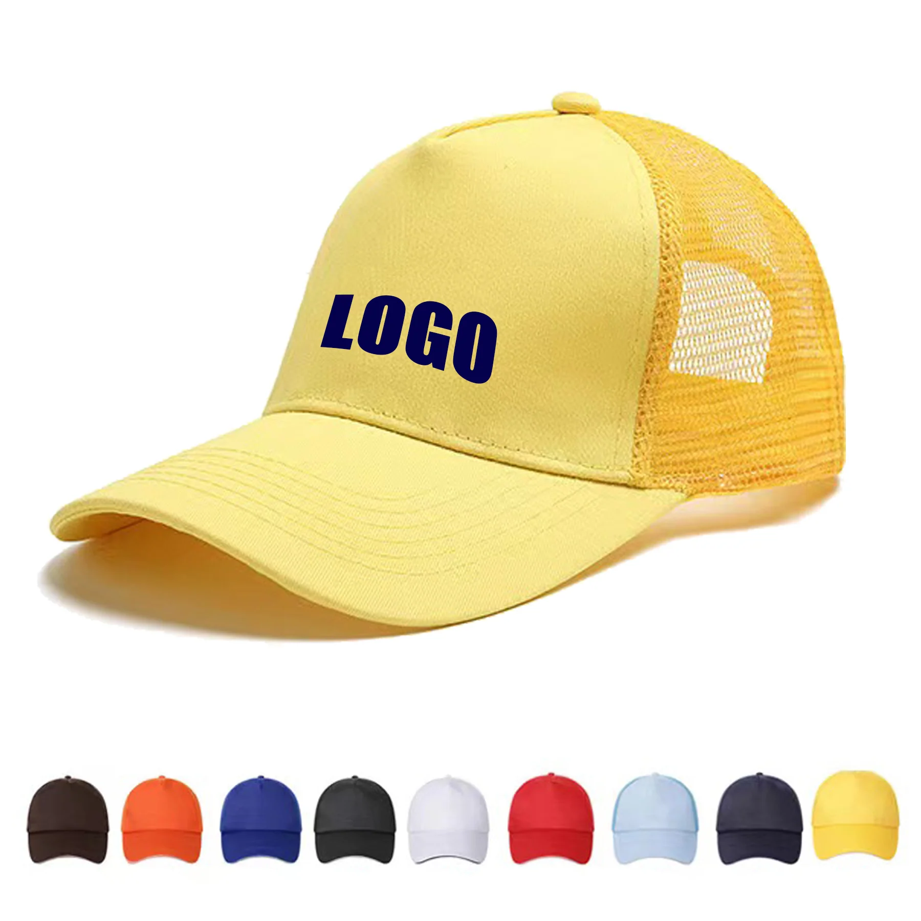 Cotton Mesh-Back Cap