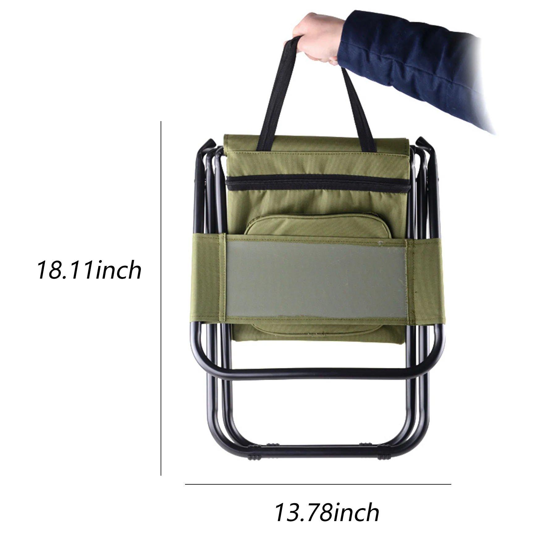 Portable Camping Stool Backpack Chair