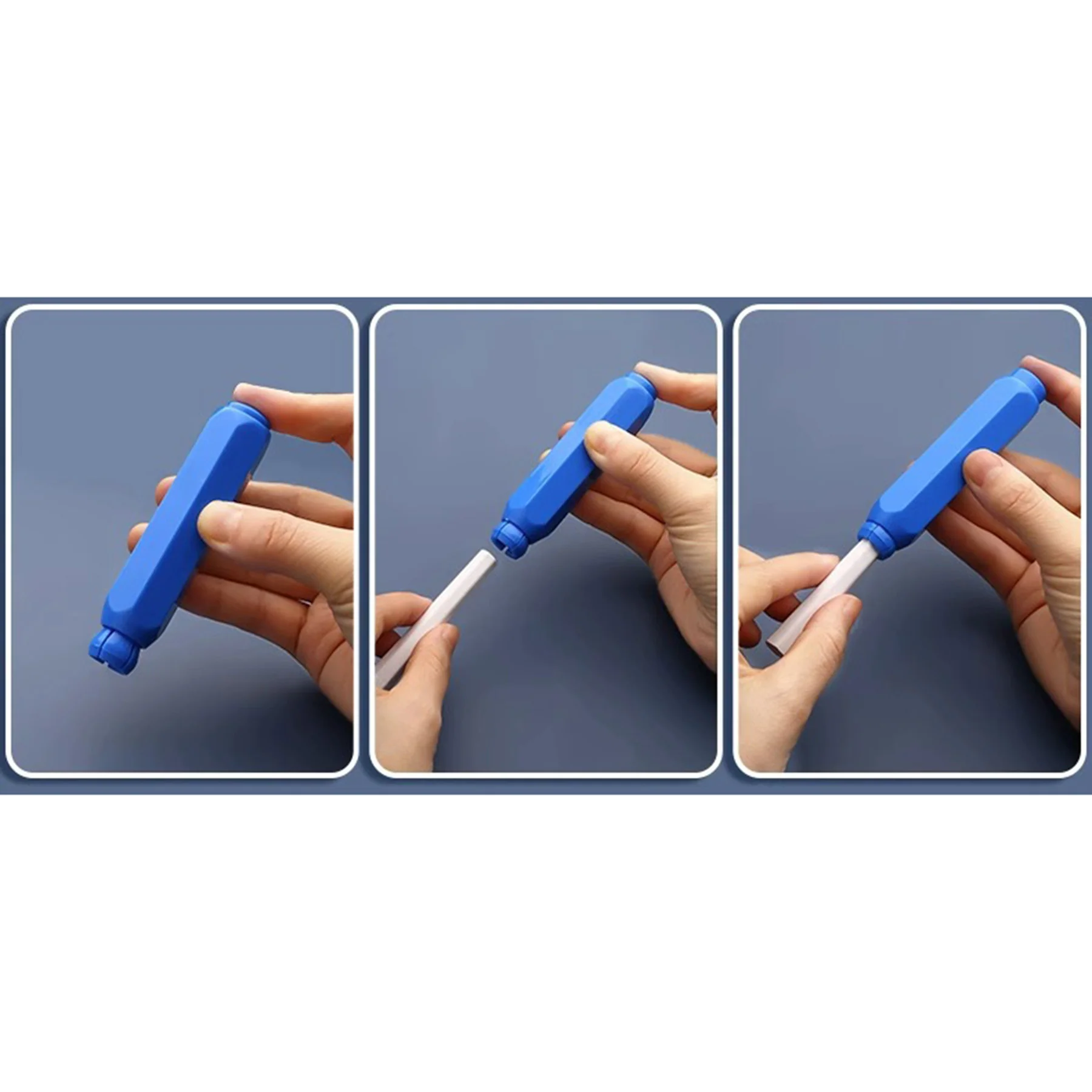 Plastic Magnetic Chalk Holders Adjustable Chalk Clip Covers
