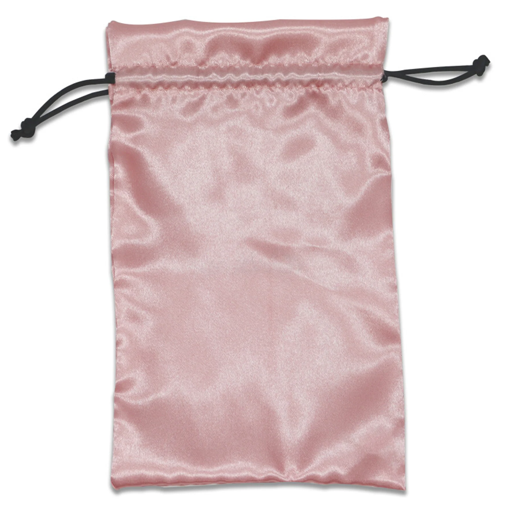 Smooth Satin Drawstring Pocket