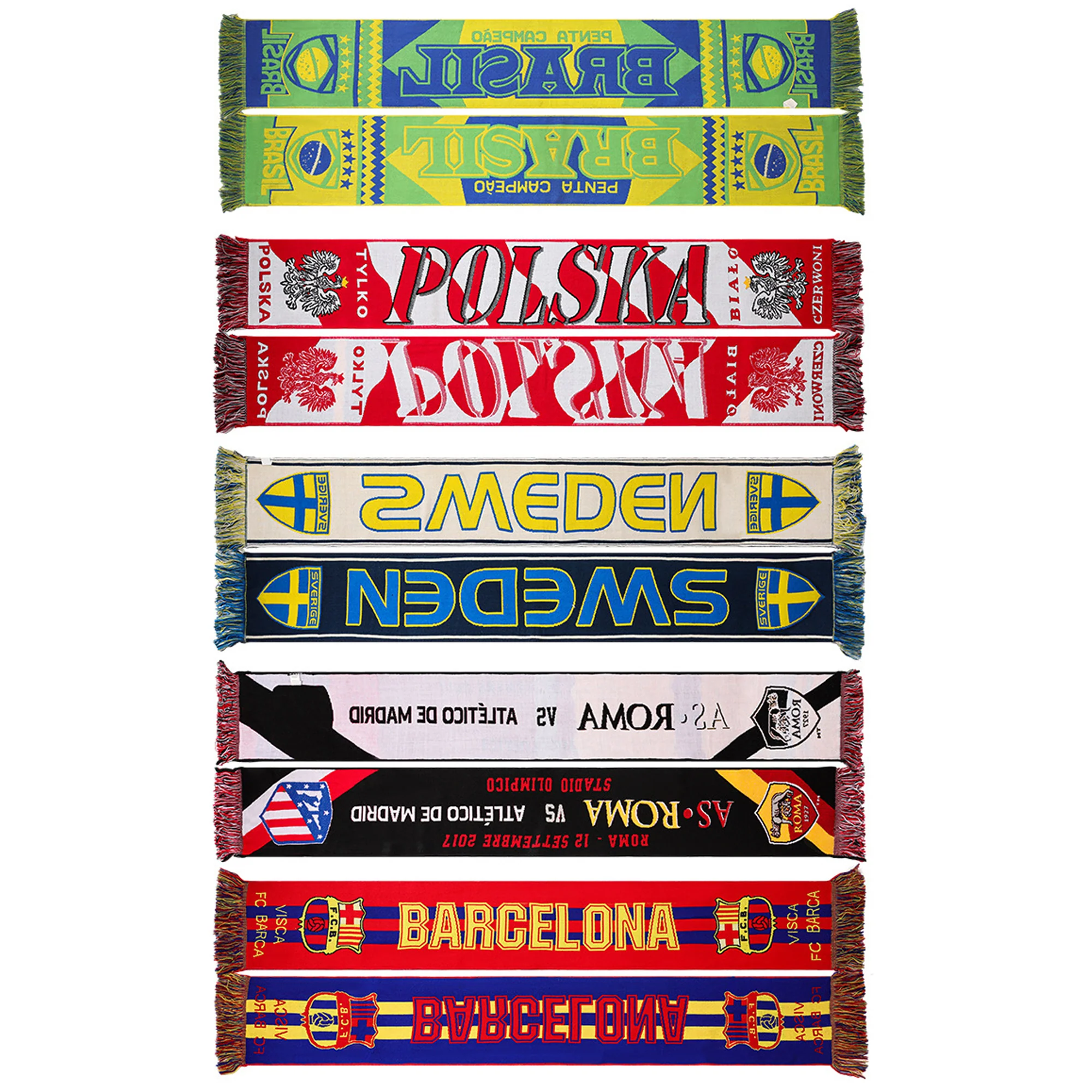 Custom Printed Soccer Scarves