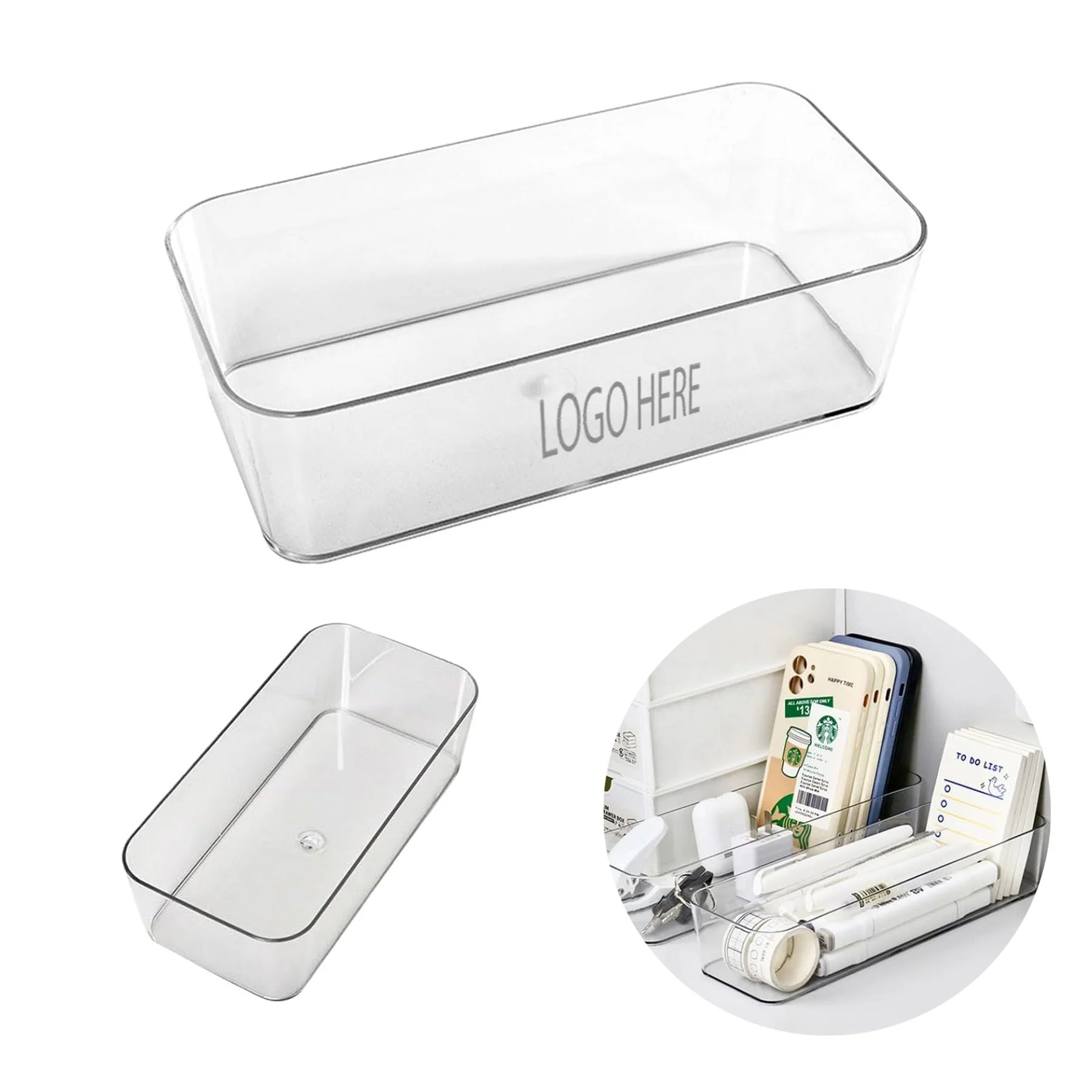 Clear Drawer Storage Box