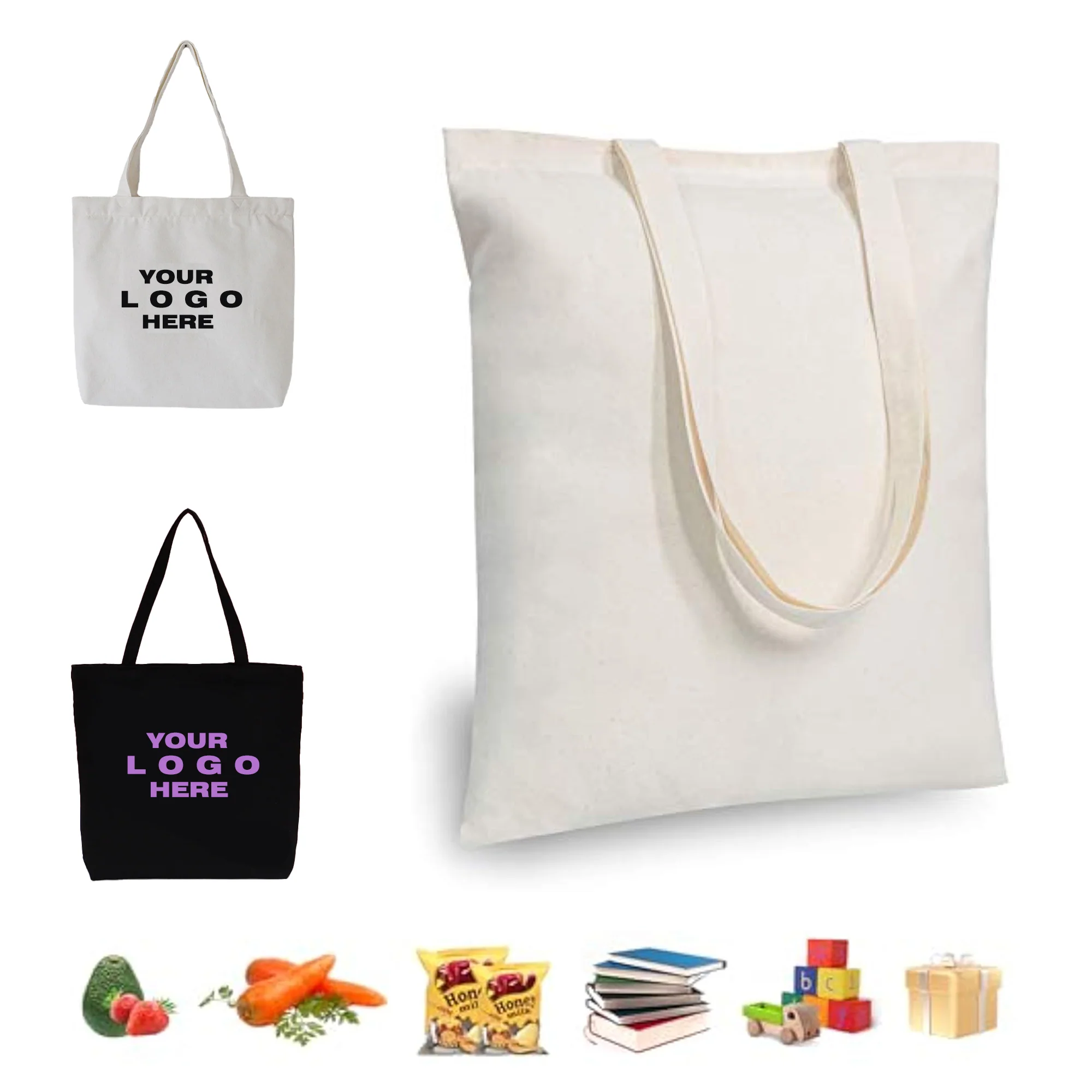 Canvas Tote Shopping Bag