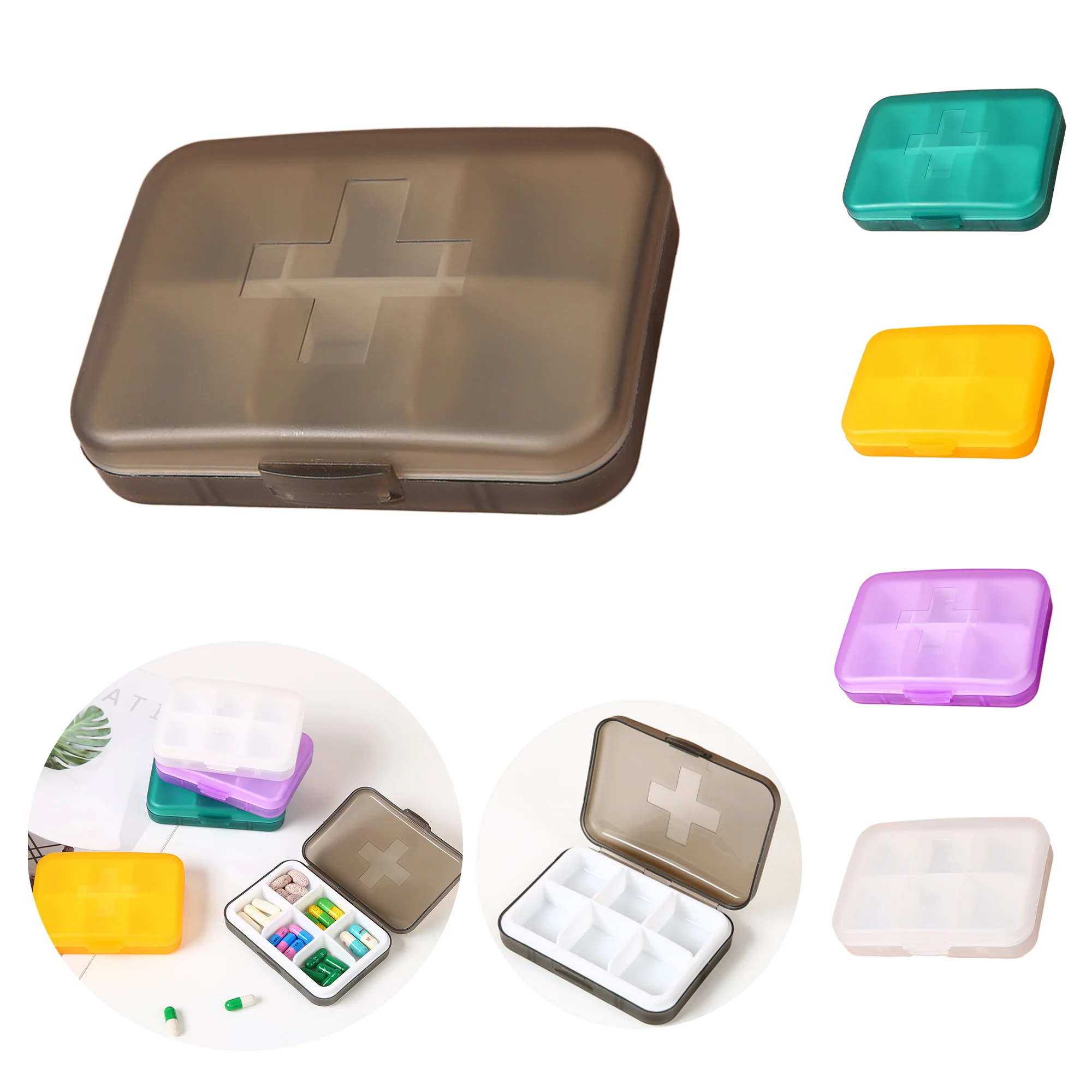 Cross Transparent Medicine Packaging Box