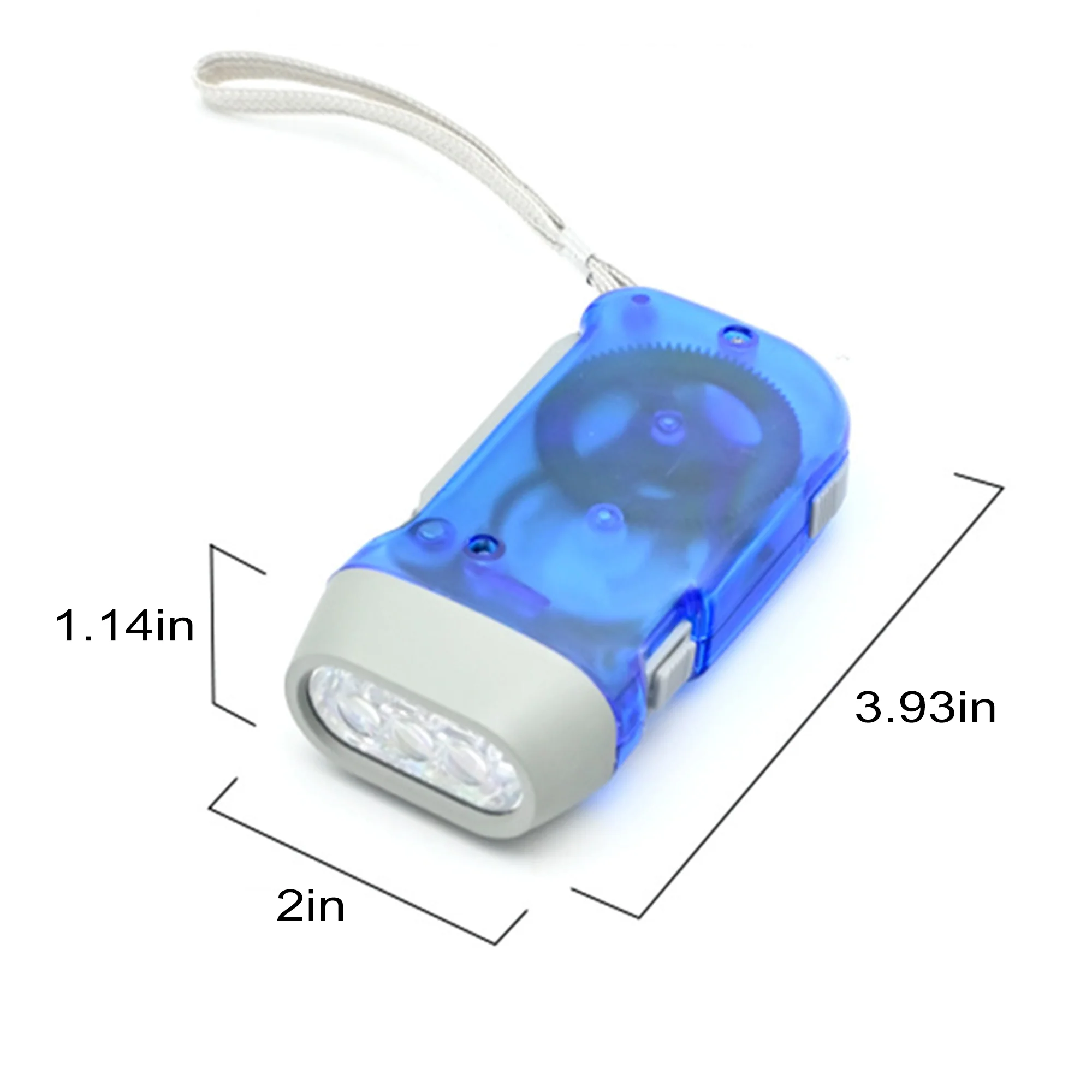 Hand Crank Dynamo Emergency Flashlight