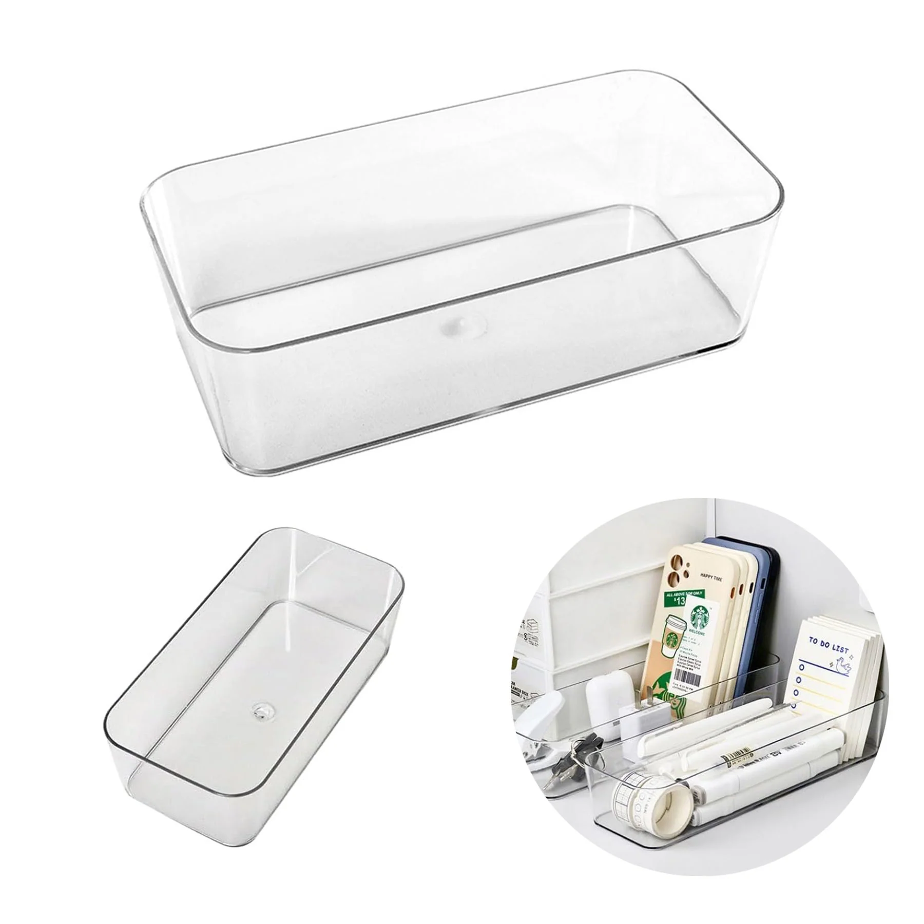 Clear Drawer Storage Box