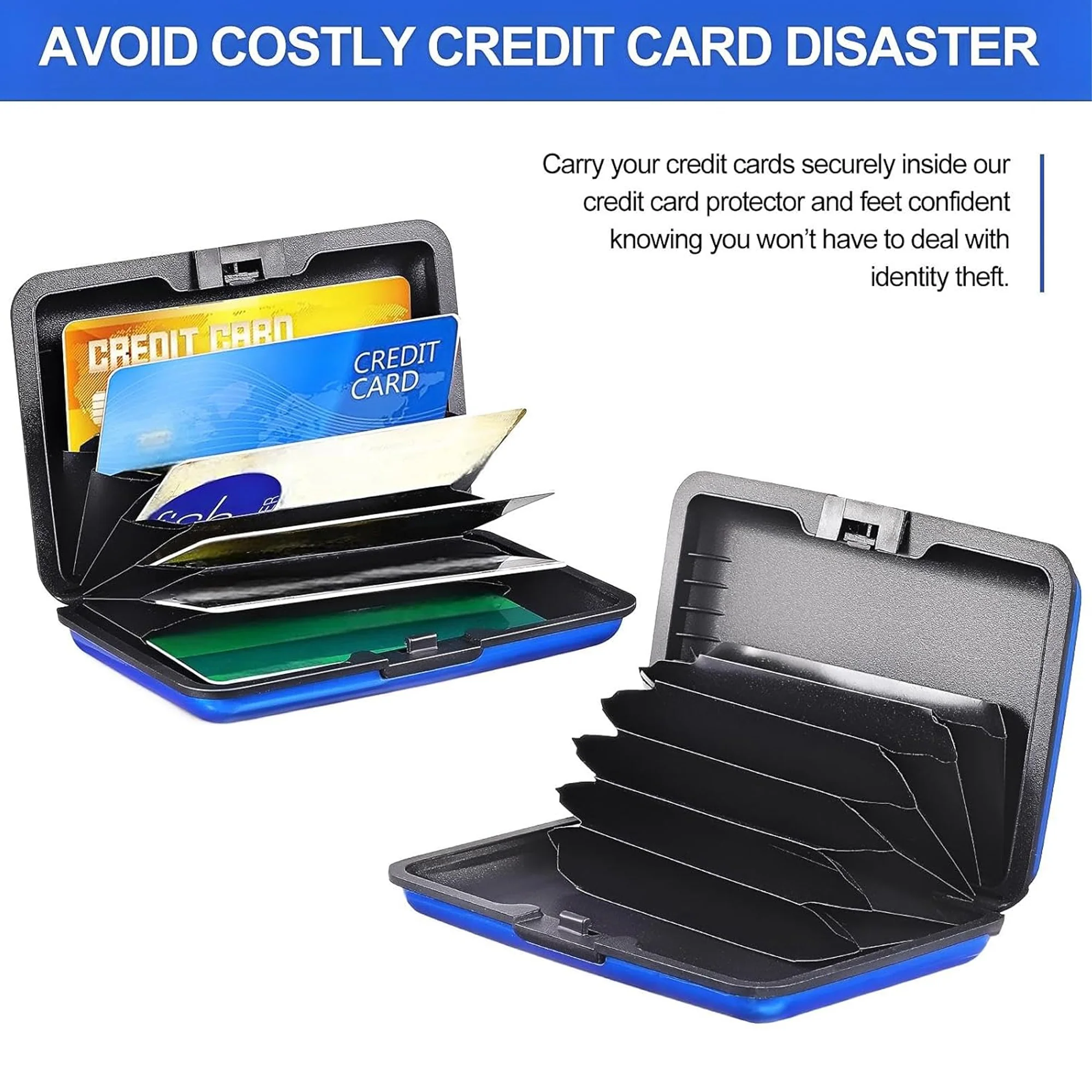 Aluminium Metal Credit Card Wallet Holder