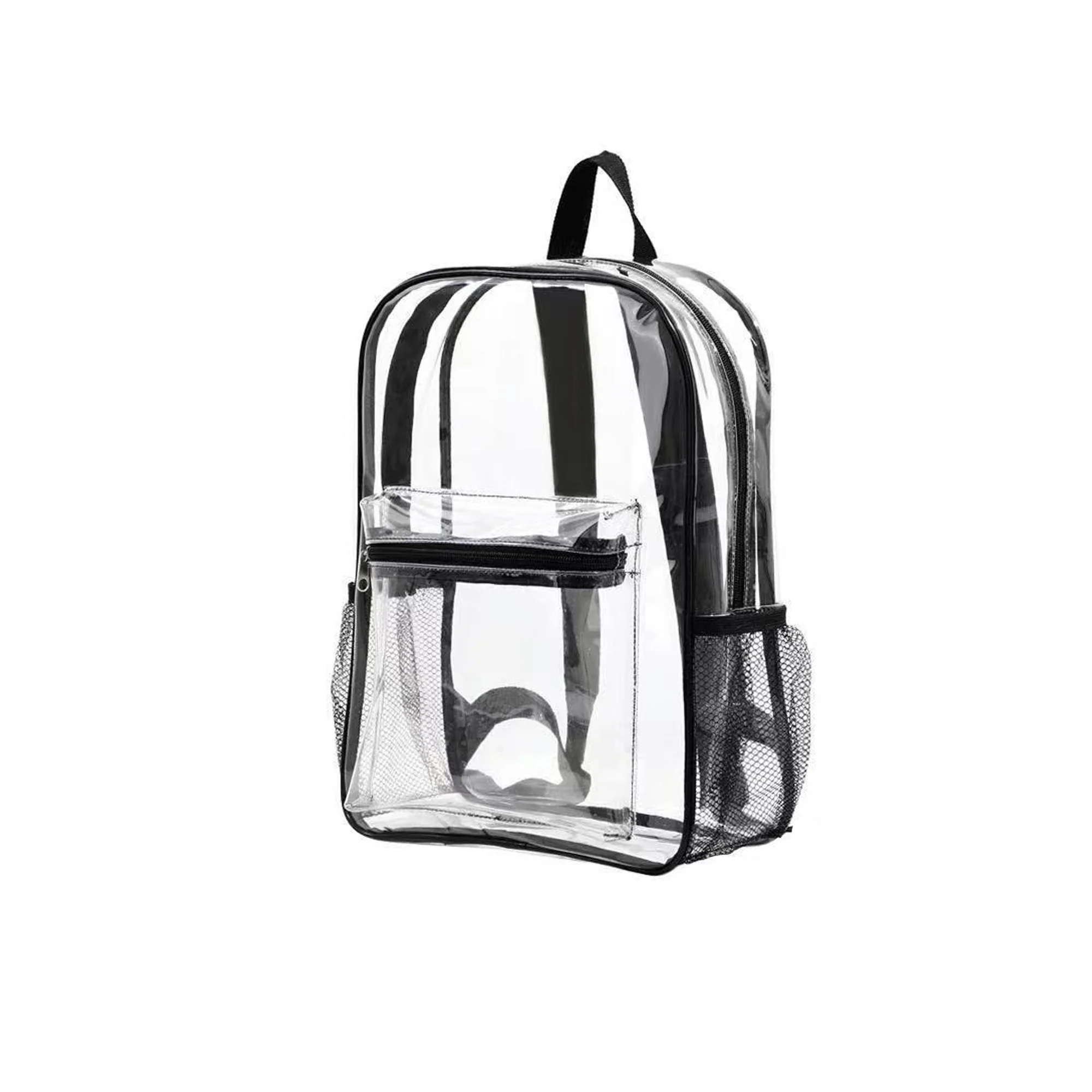Clear Stadium Backpack W/ Mesh Pocket