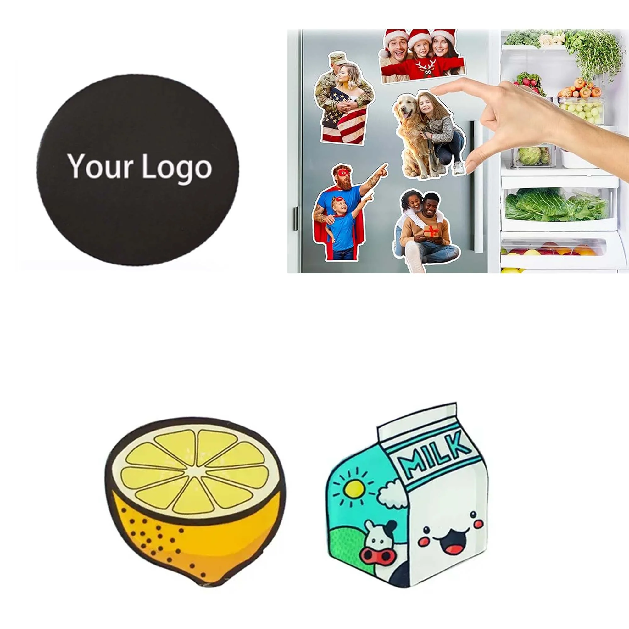 Custom Stickers Acrylic Refrigerator Magnet