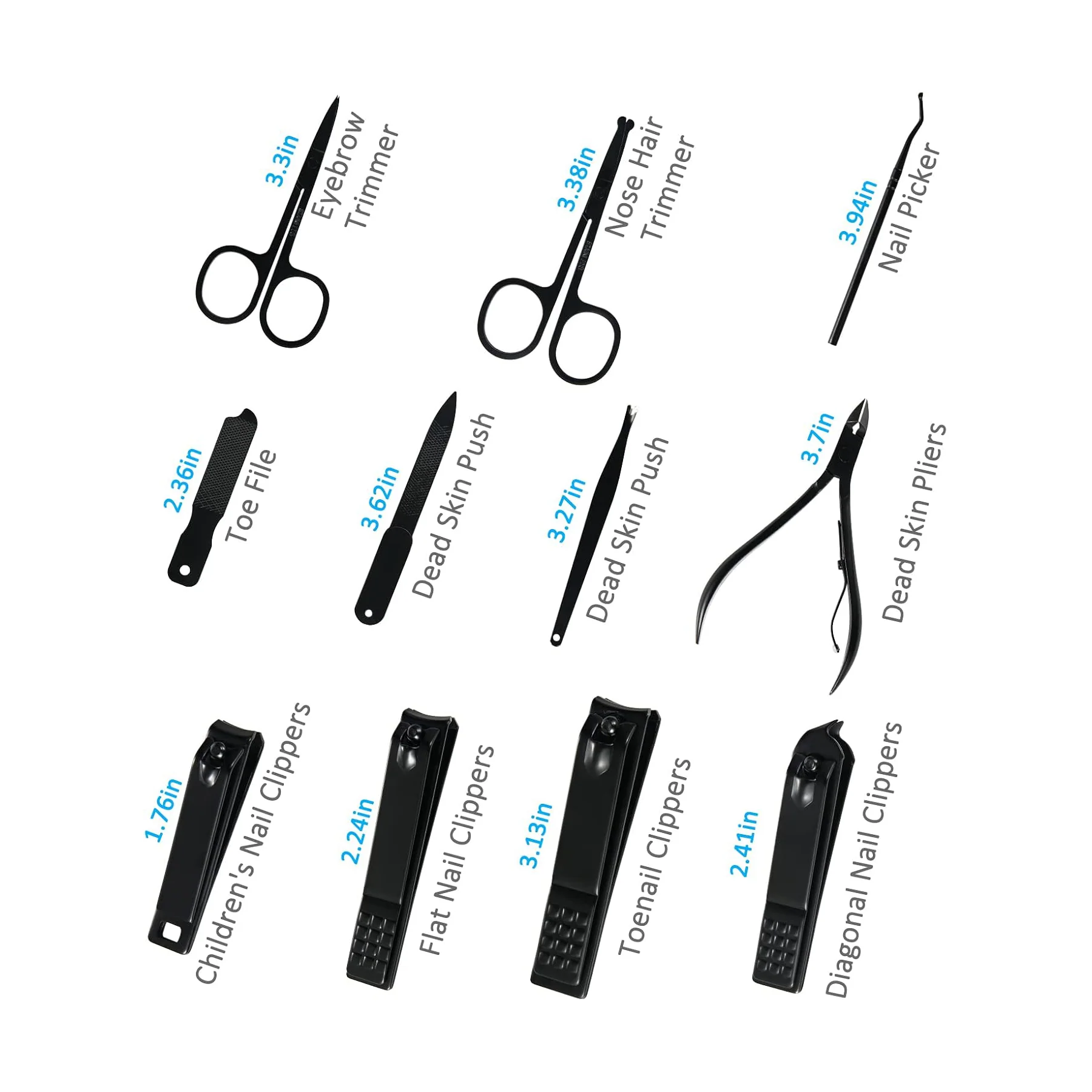 26-Piece Professional Nail Clipper Set