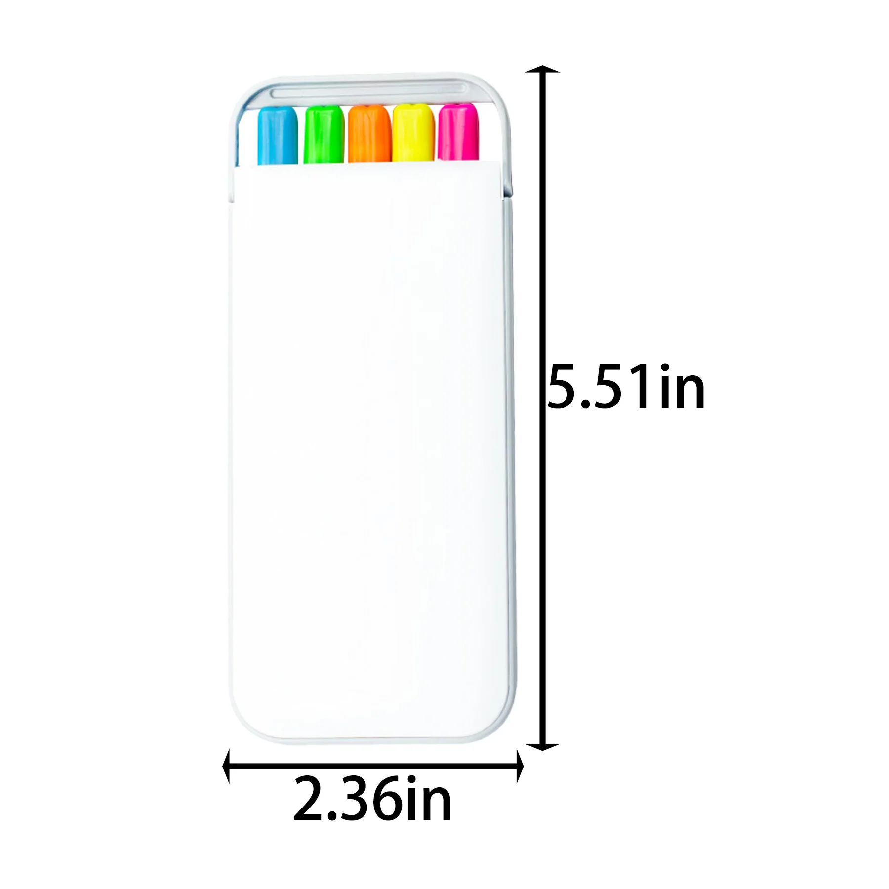 5-in-1 Highlighter Ballpoint Pen and Pencil Set