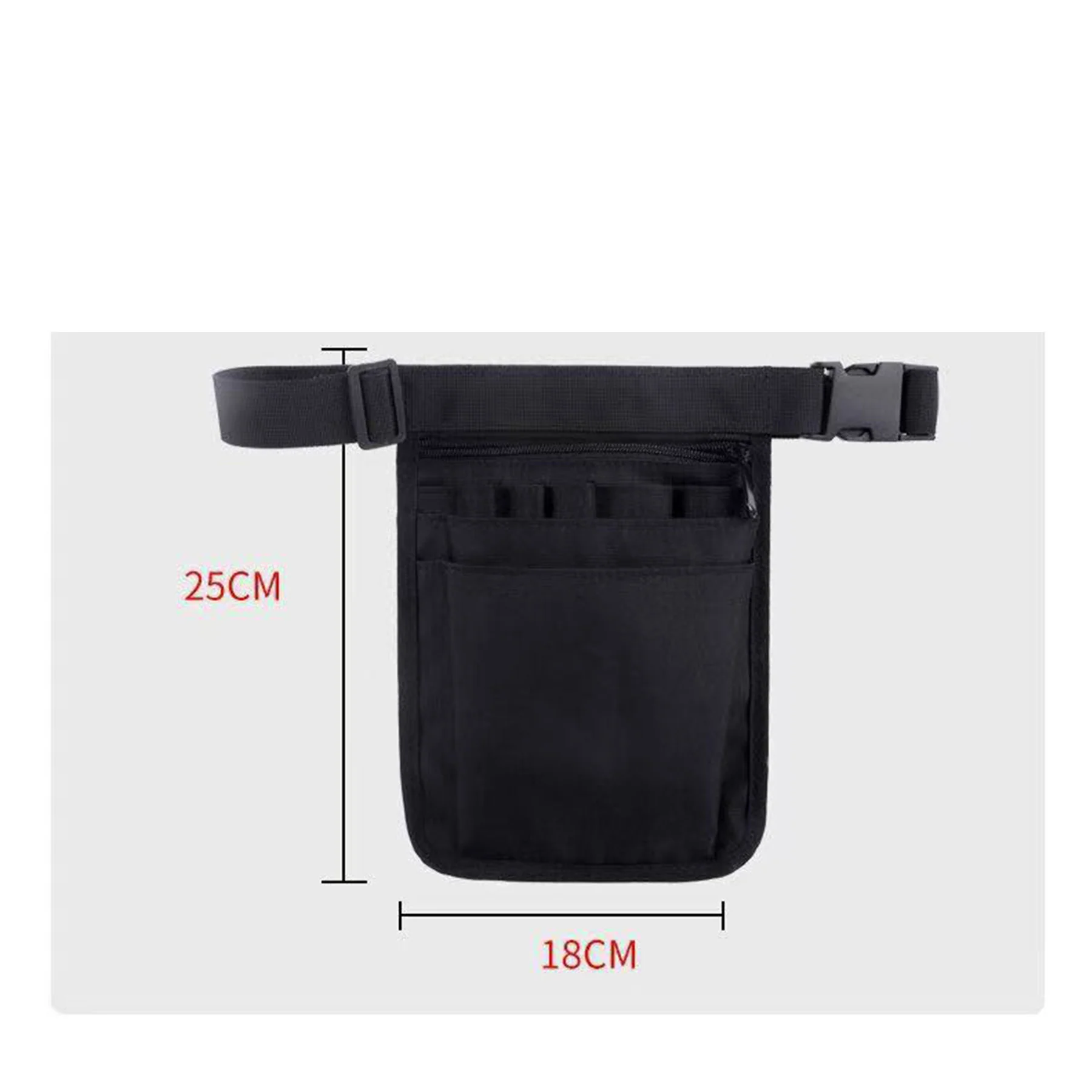 Portable Nurse Fanny Pack Server Apron With Multiple Pocket