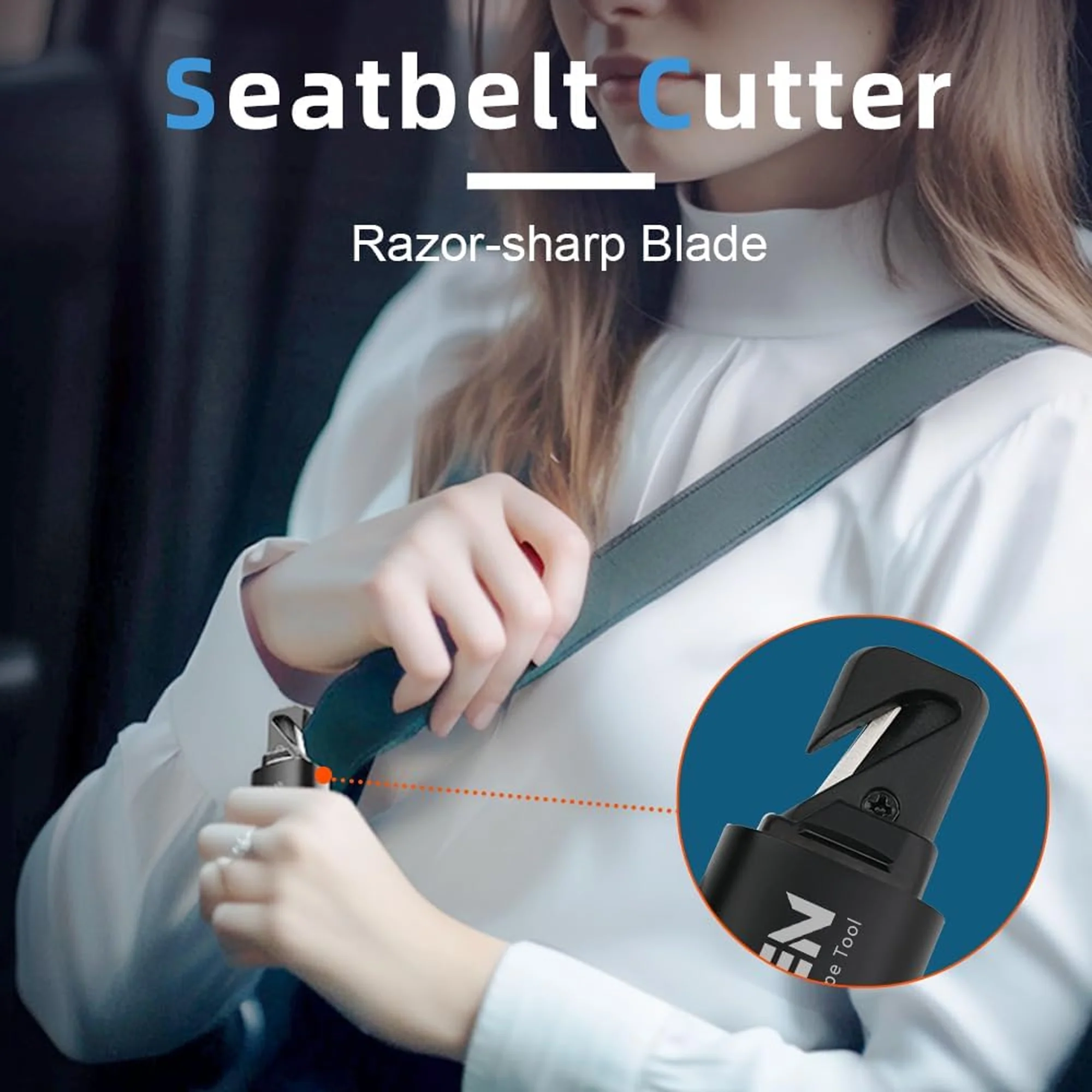 Car Window Breaker Seat Belt Cutter Tool