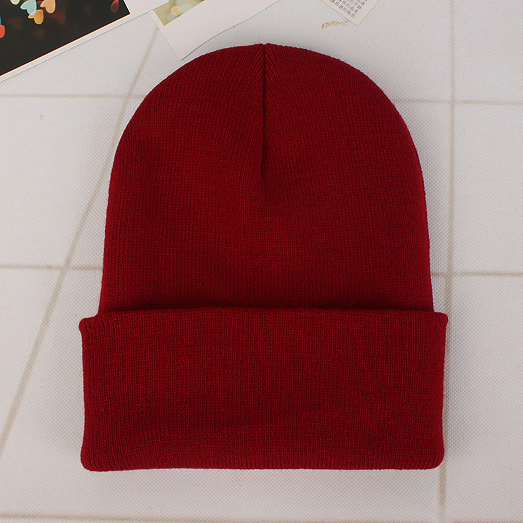 Knit Cuffed Beanie