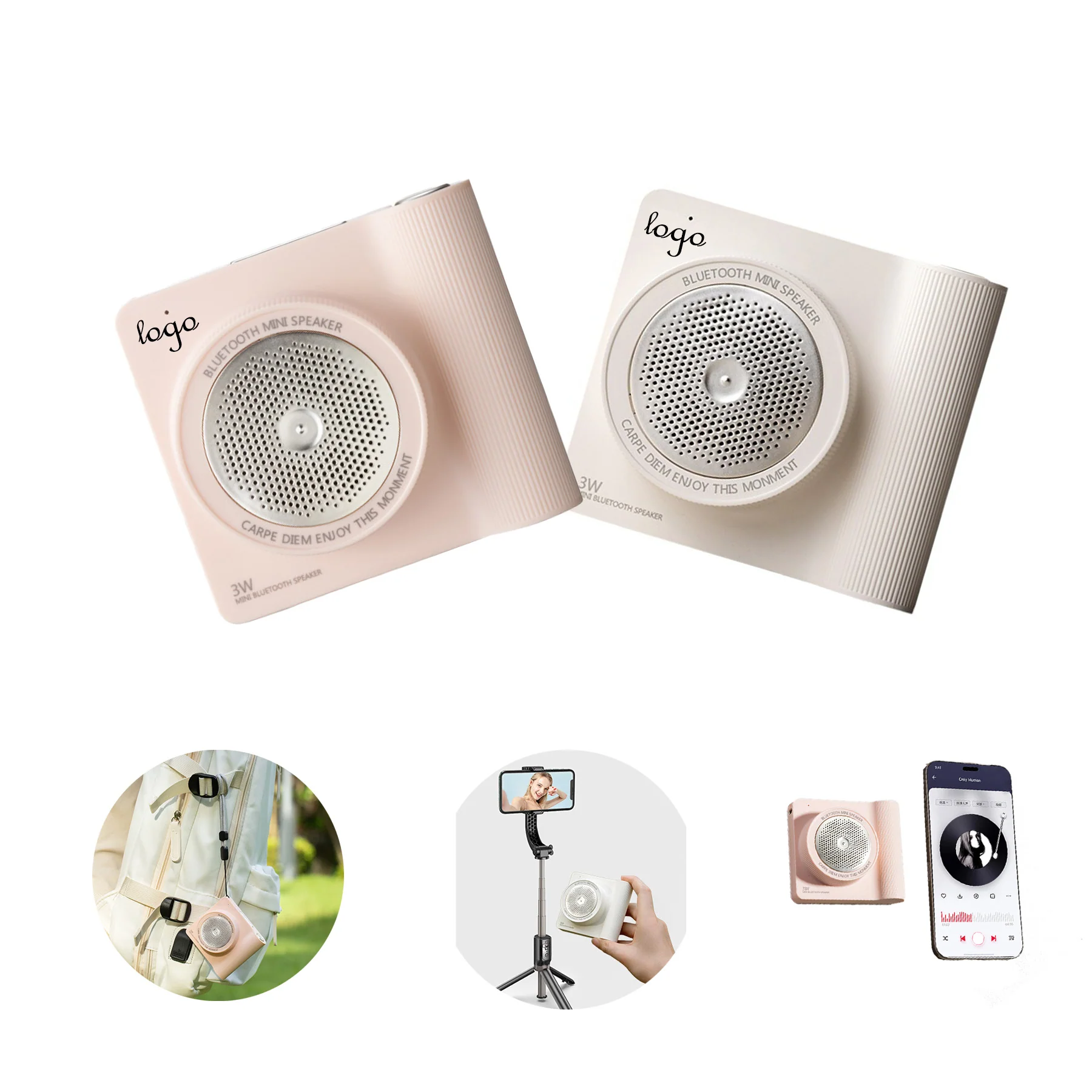 Bluetooth Camera Shaped Portable Speaker