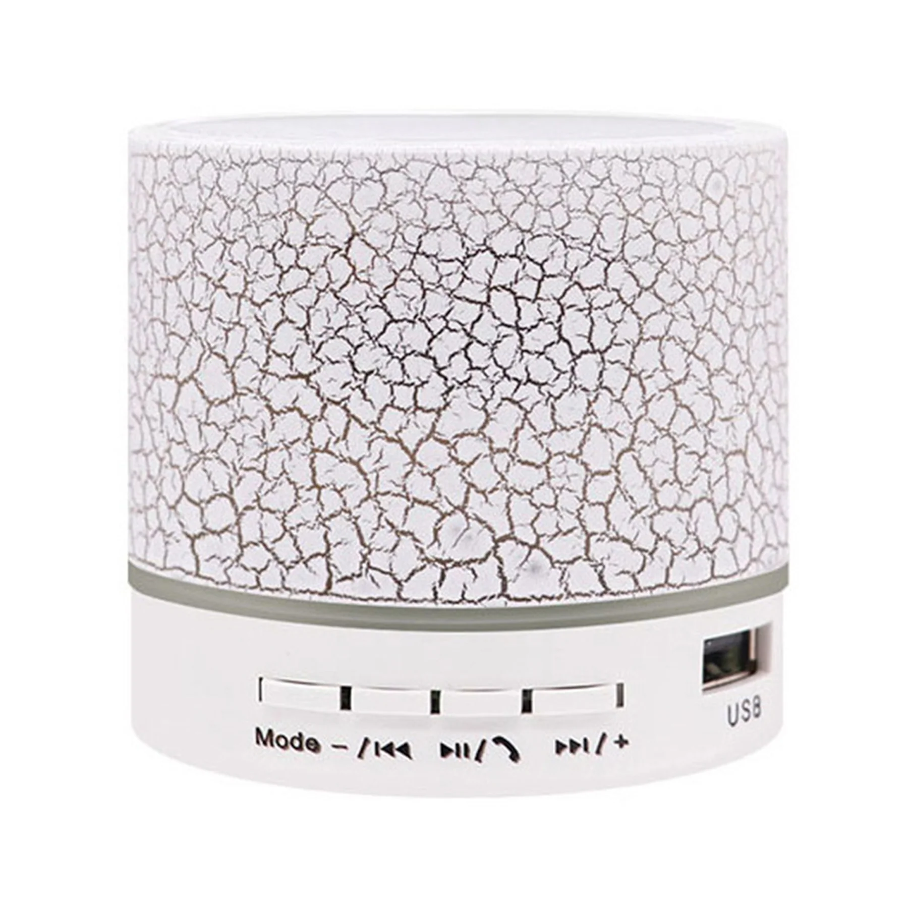 Led Cracked Mini Wireless Bluetooth Speaker