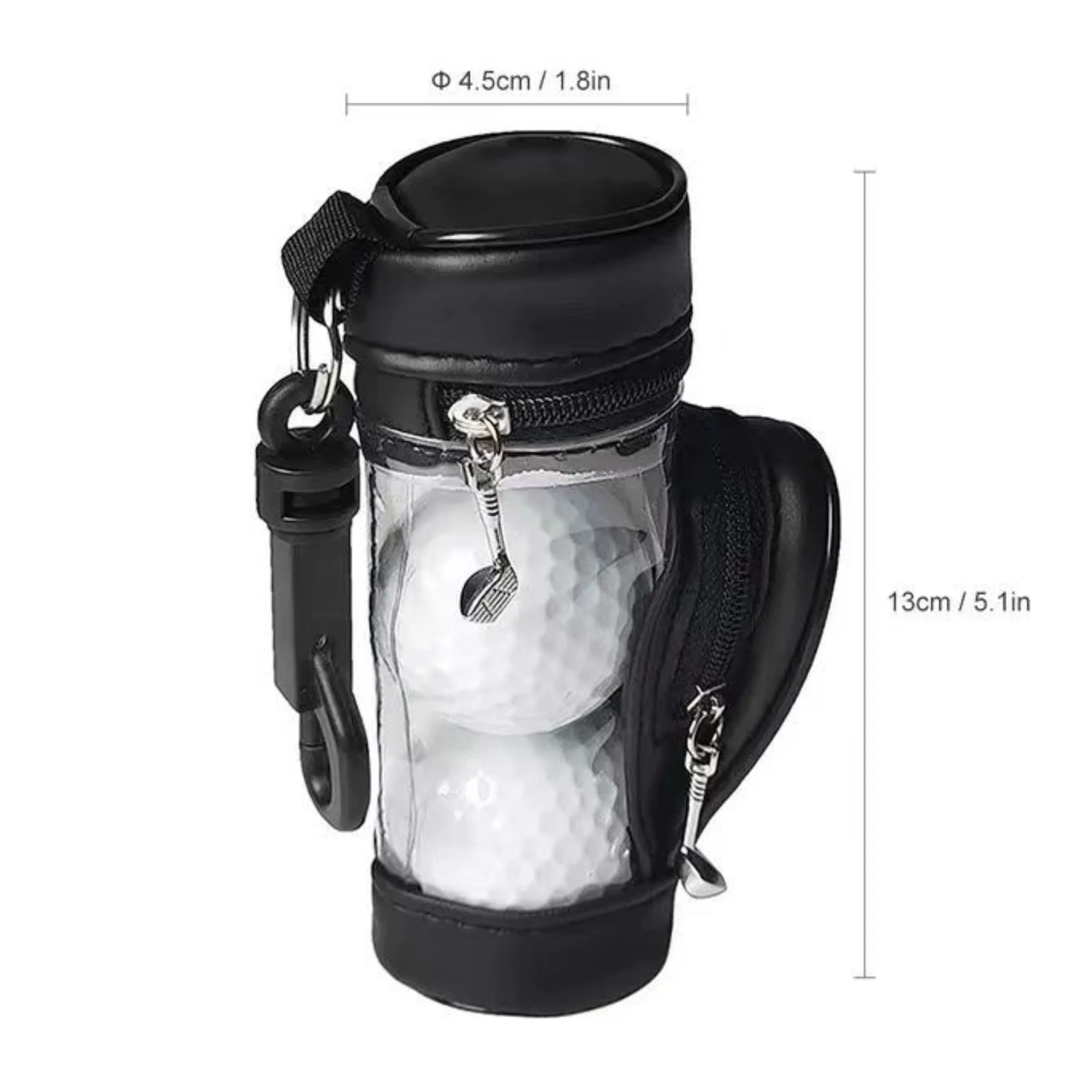 Potable Golf Ball Holder