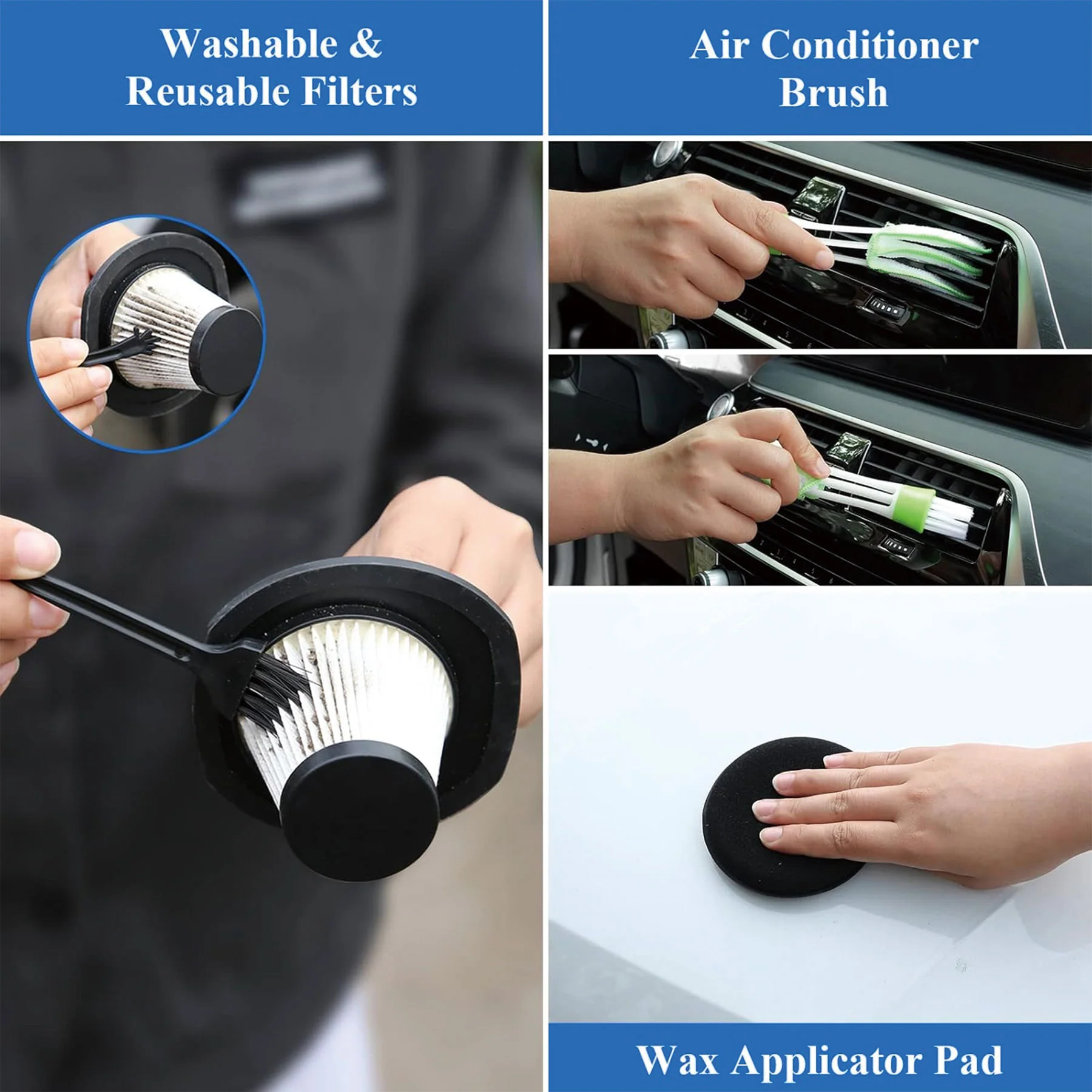 36pc Car Detailing Kit